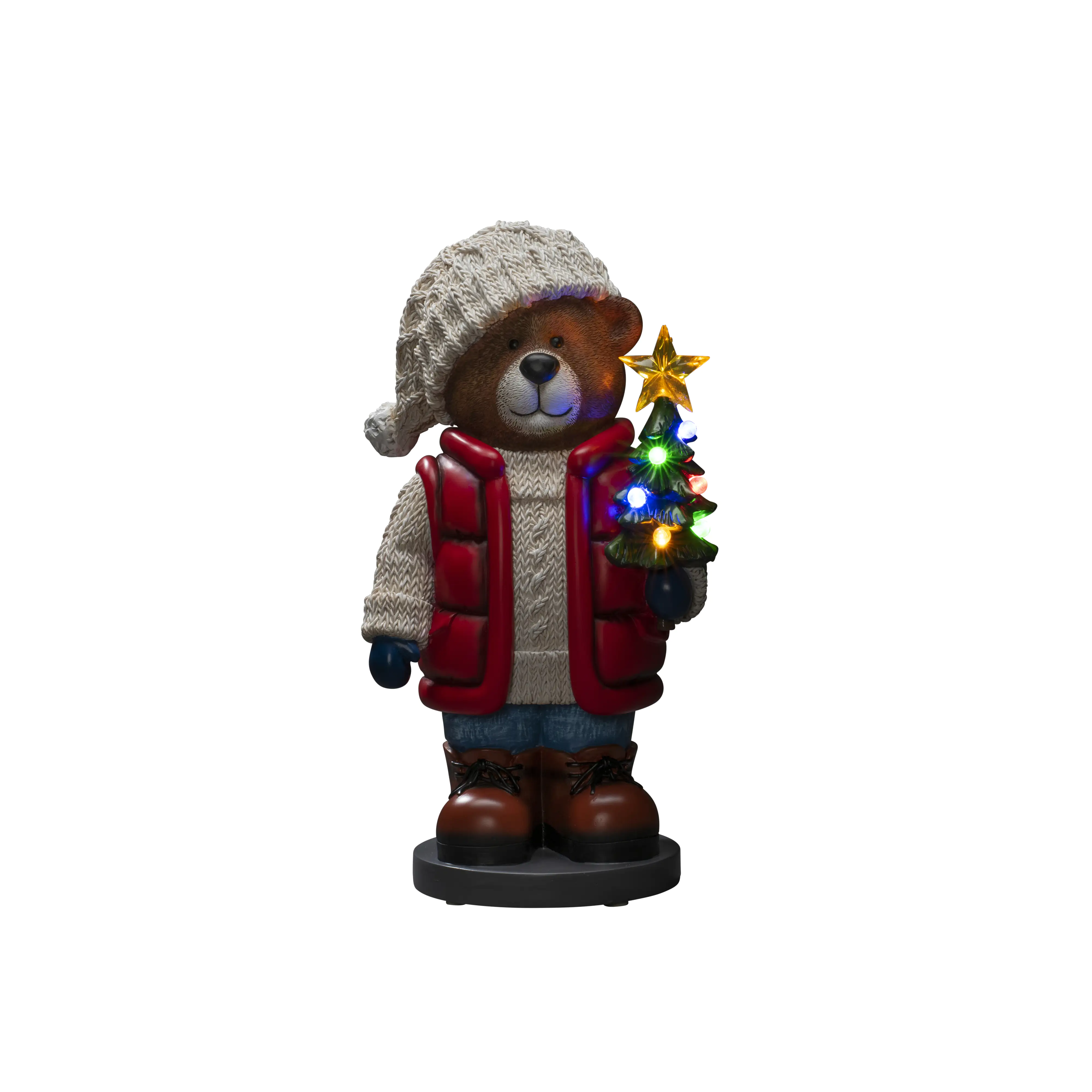 Konstsmide LED Teddybär 8 bunte Dioden mit Timer Konstsmide LED Teddybär 8 bunte Dioden mit Timer