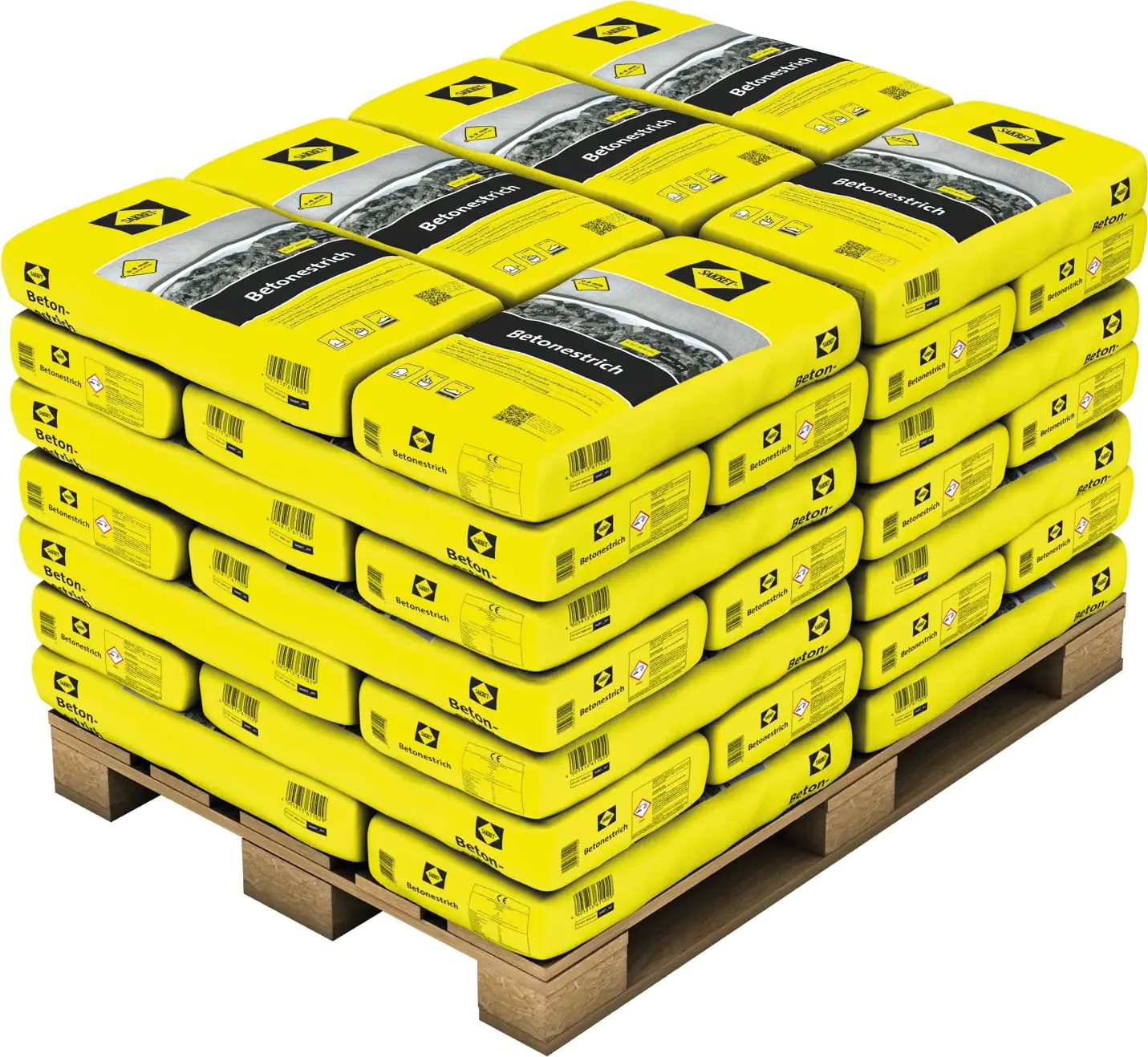 SAKRET Beton-Estrich 40 kg Sack 30 St. Palettenabnahme