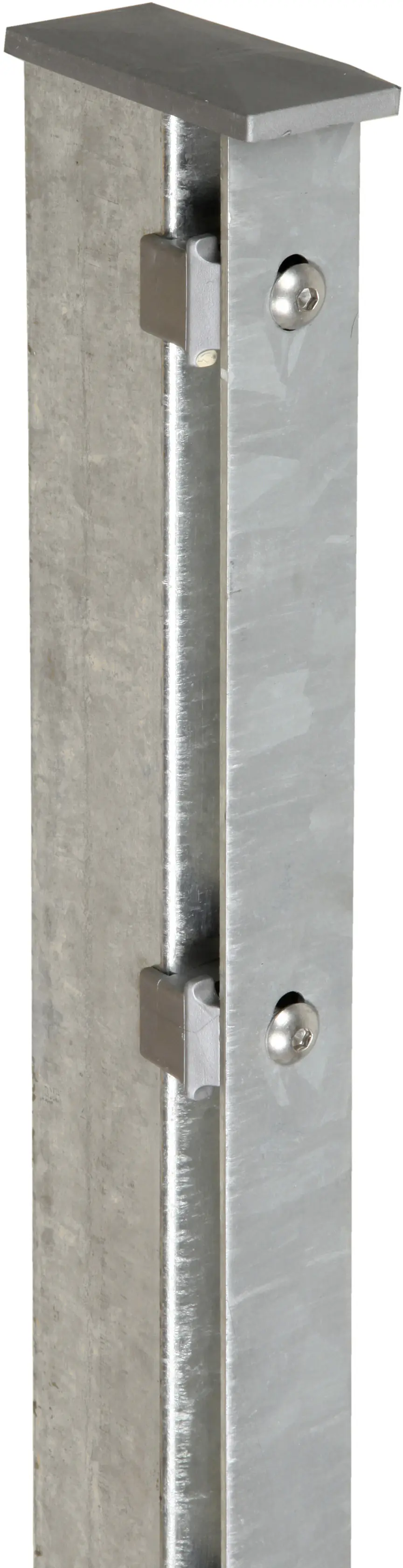 Floraworld Zaunpfosten Premium 200 x 6 x 4 cm feuerverzinkt