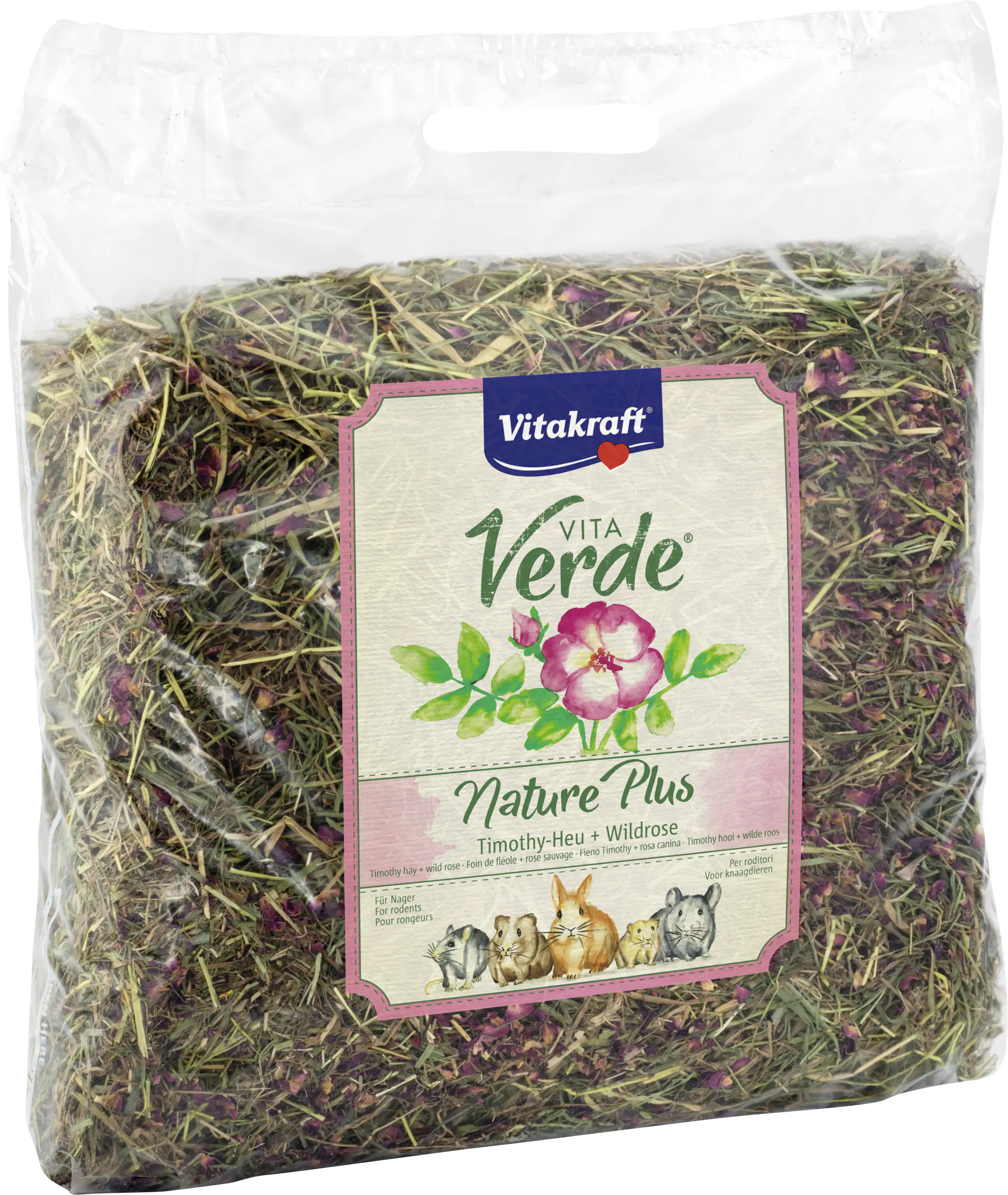 Vitakraft Vita Verde® Heu & Wildrose 500 g