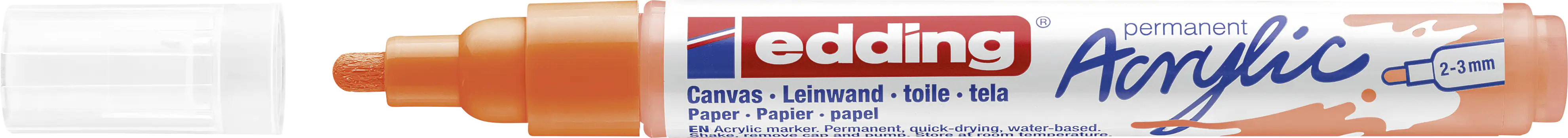 edding 5100 Acrylmarker medium neonorange 2 - 3 mm