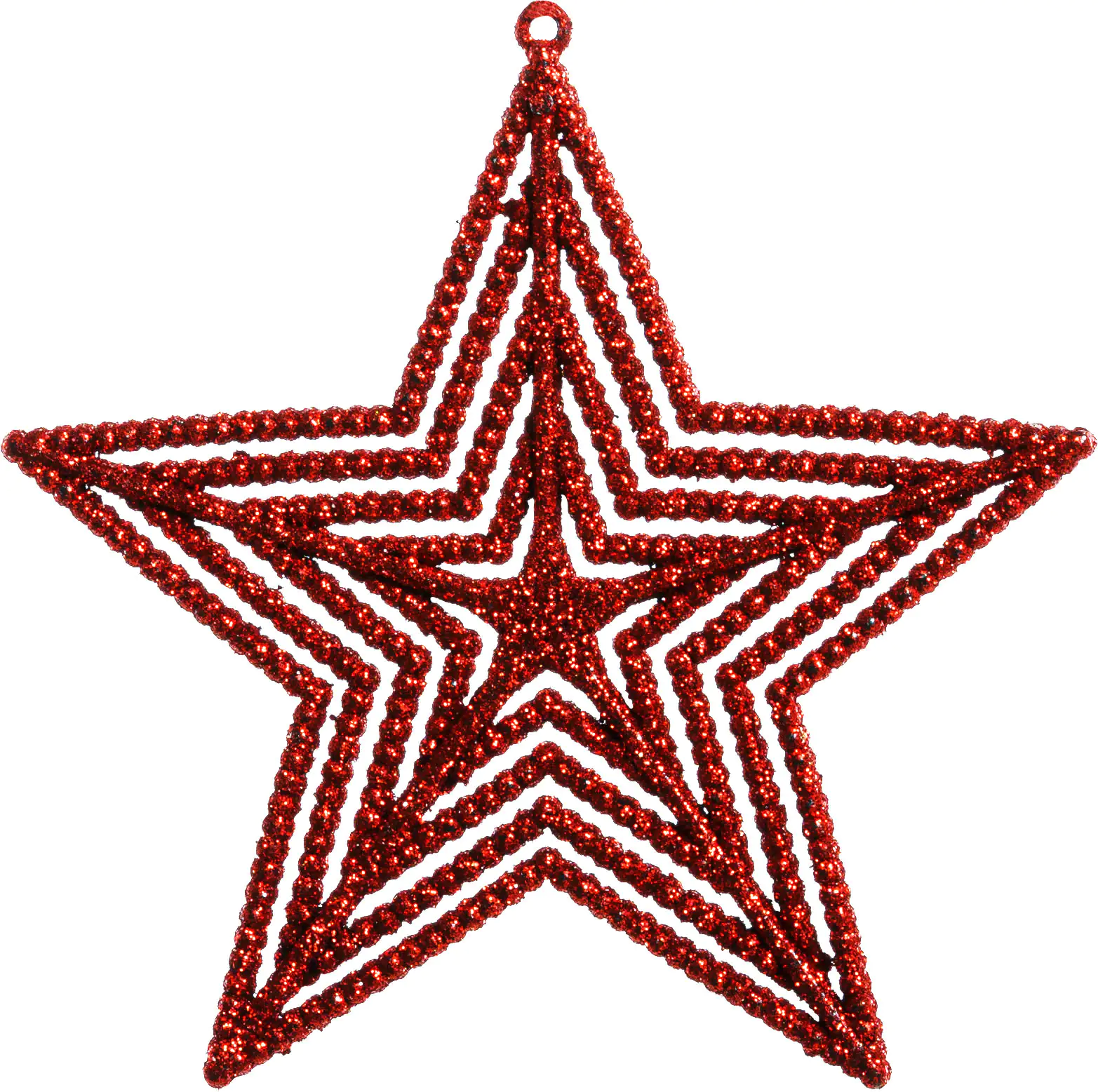 TrendLine Stern zum Hängen 2er Set, 12,5 cm