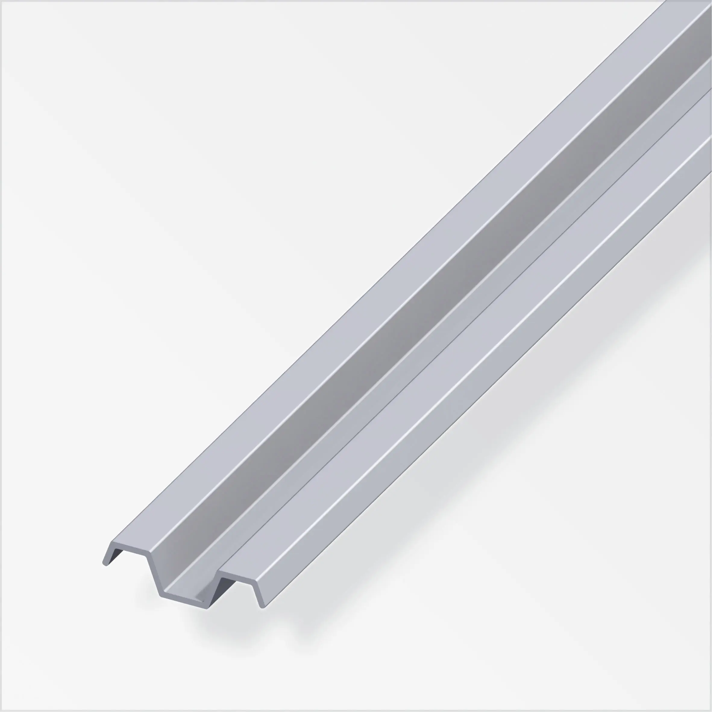 alfer Spundwand-Profil 1 m, 31.4 x 8.4 x 1.2 mm Aluminium roh blank alfer Spundwand-Profil 1 m, 31.4 x 8.4 x 1.2 mm Aluminium roh blank