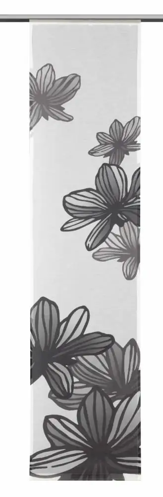 Neusser Collection Flächenvorhang grau, 245 x 60 cm