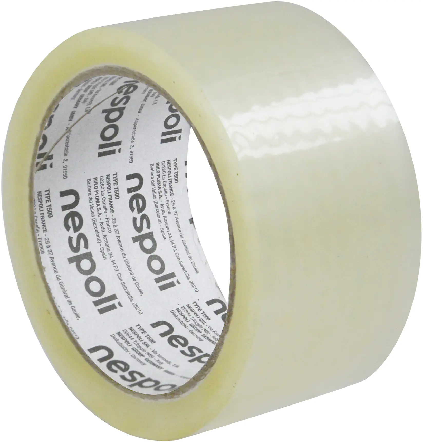 Nespoli Profi Packband transparent leise abrollend 50 mm x 66 m Nespoli Profi Packband transparent leise abrollend 50 mm x 66 m