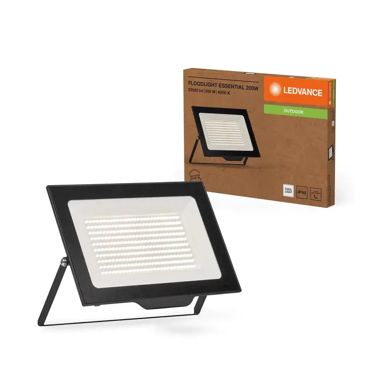 Ledvance LED Außenstrahler Floodlight Essential schwarz 200 W Ledvance LED Außenstrahler Floodlight Essential schwarz 200 W