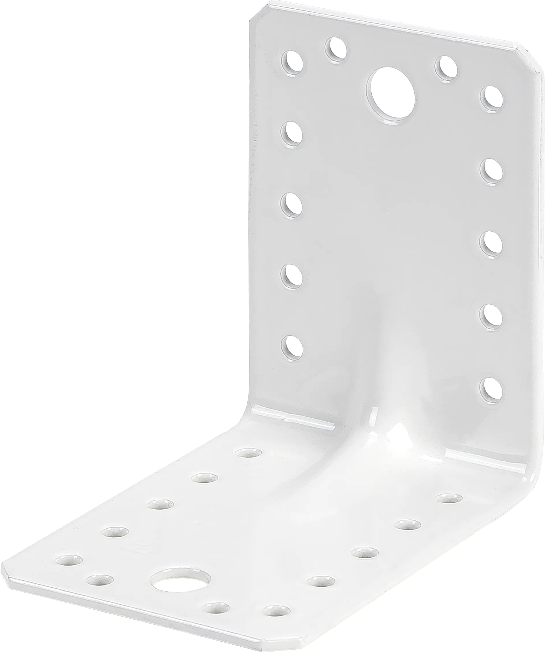 Vormann Schwerlast-Winkelverbinder weiß 70 x 70 x 55 mm