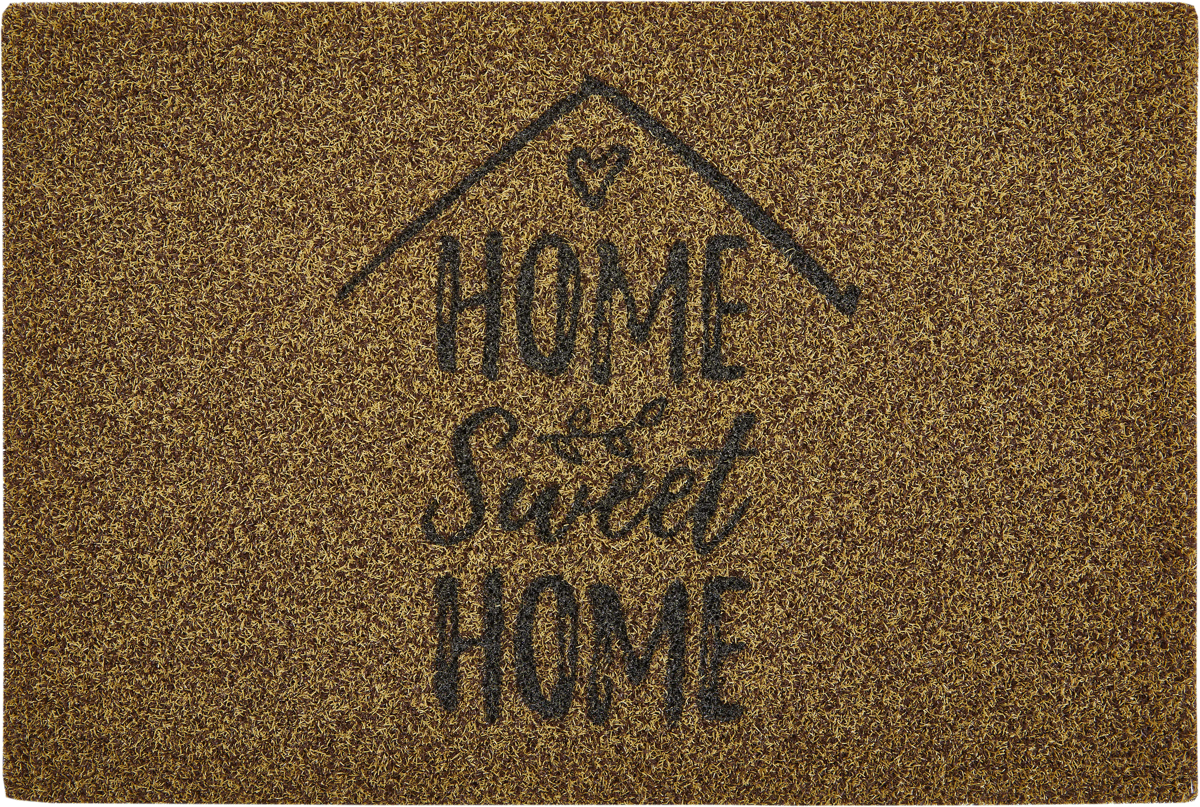 Fußmatte Stratford Home Sweet Home natur 45 x 75 cm 