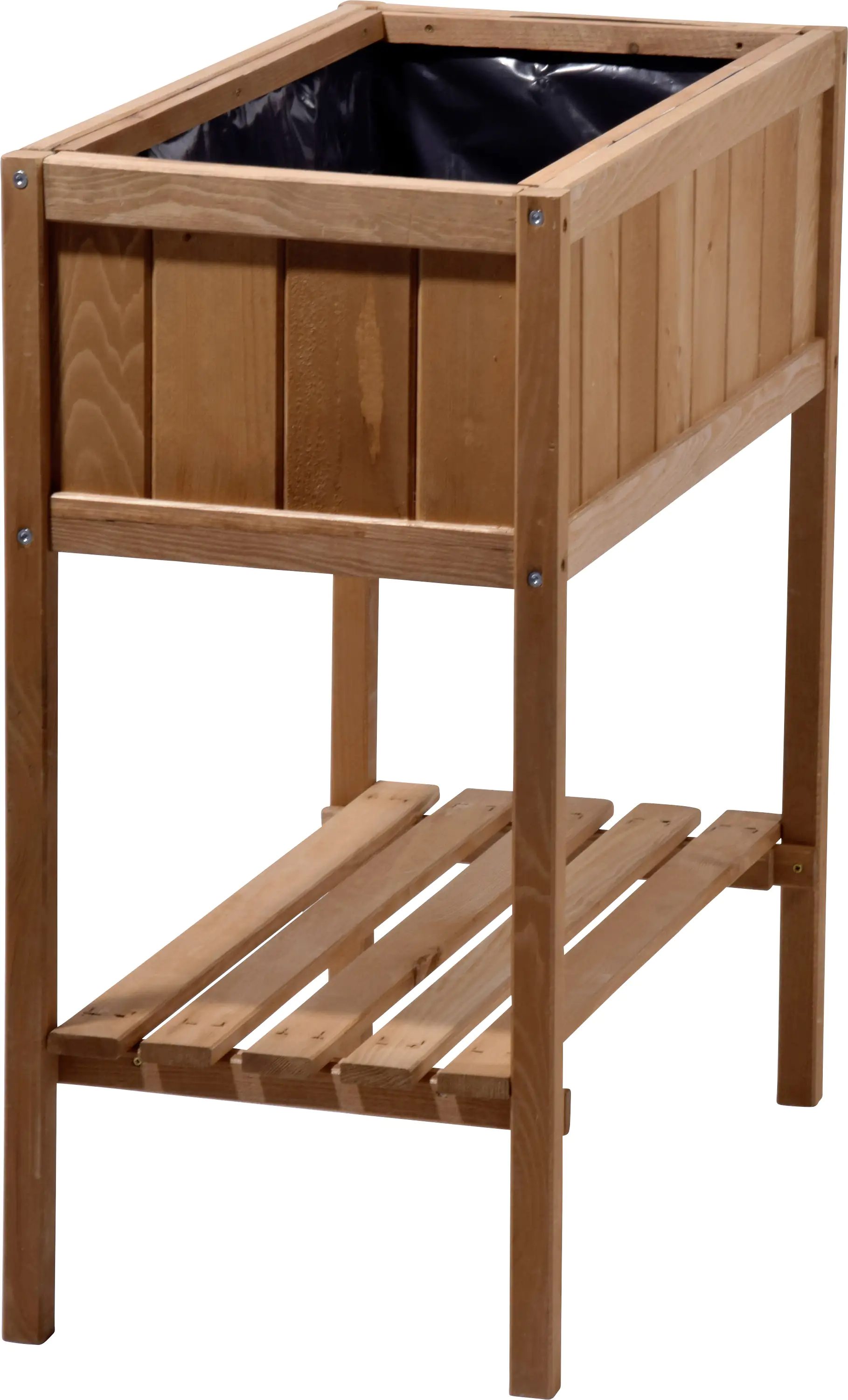 Dobar Hochbeet mit Ablage 76 x 40 x 80 cm