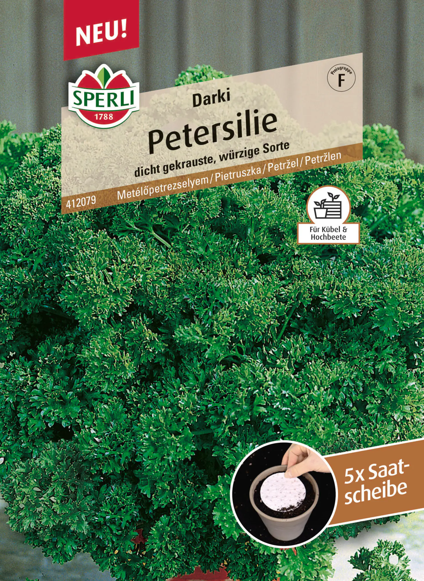 Sperli Saatgut Petersilien Darko für ca. 5 Stück