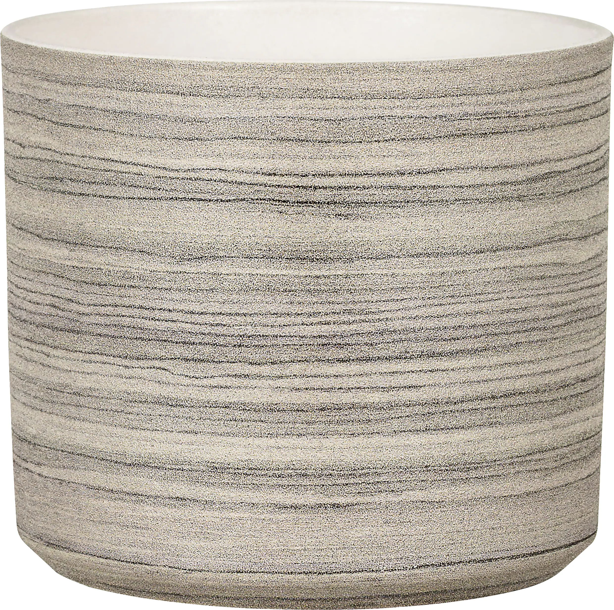Scheurich Blumentopf Keramik Ø 11,8 x 10,8 cm raw timber
