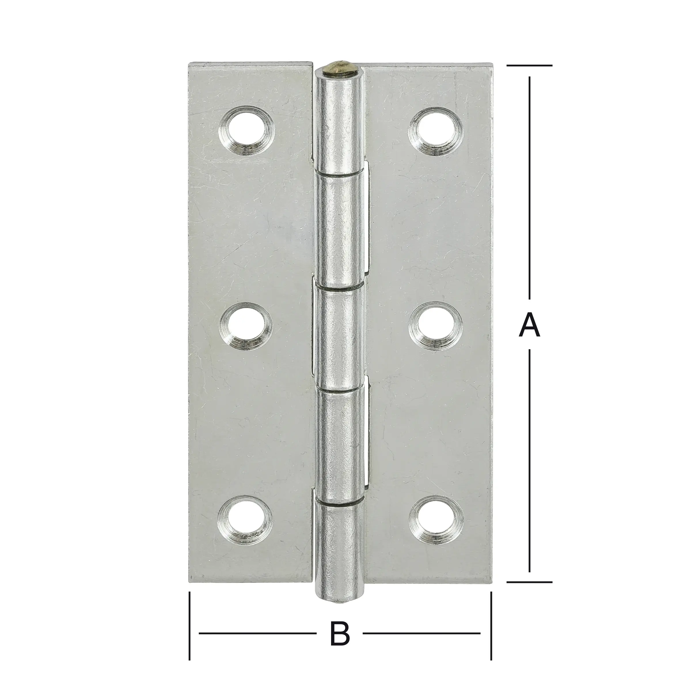 Vormann Schmale Scharniere verzinkt 25 x 20 mm