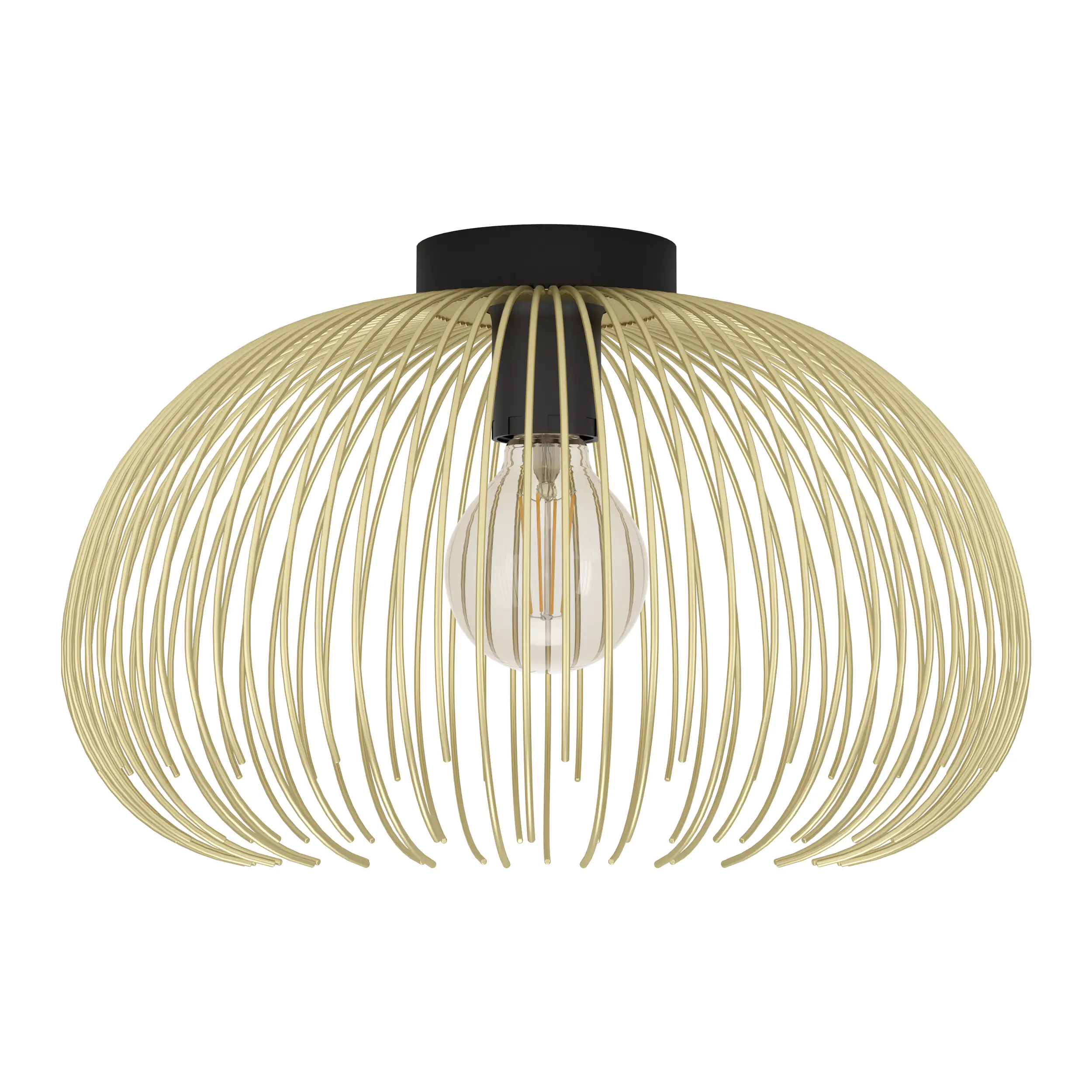 Eglo Deckenleuchte Venezuela gold Ø 38,5 cm E27, max. 40 W Eglo Deckenleuchte Venezuela gold Ø 38,5 cm E27, max. 40 W