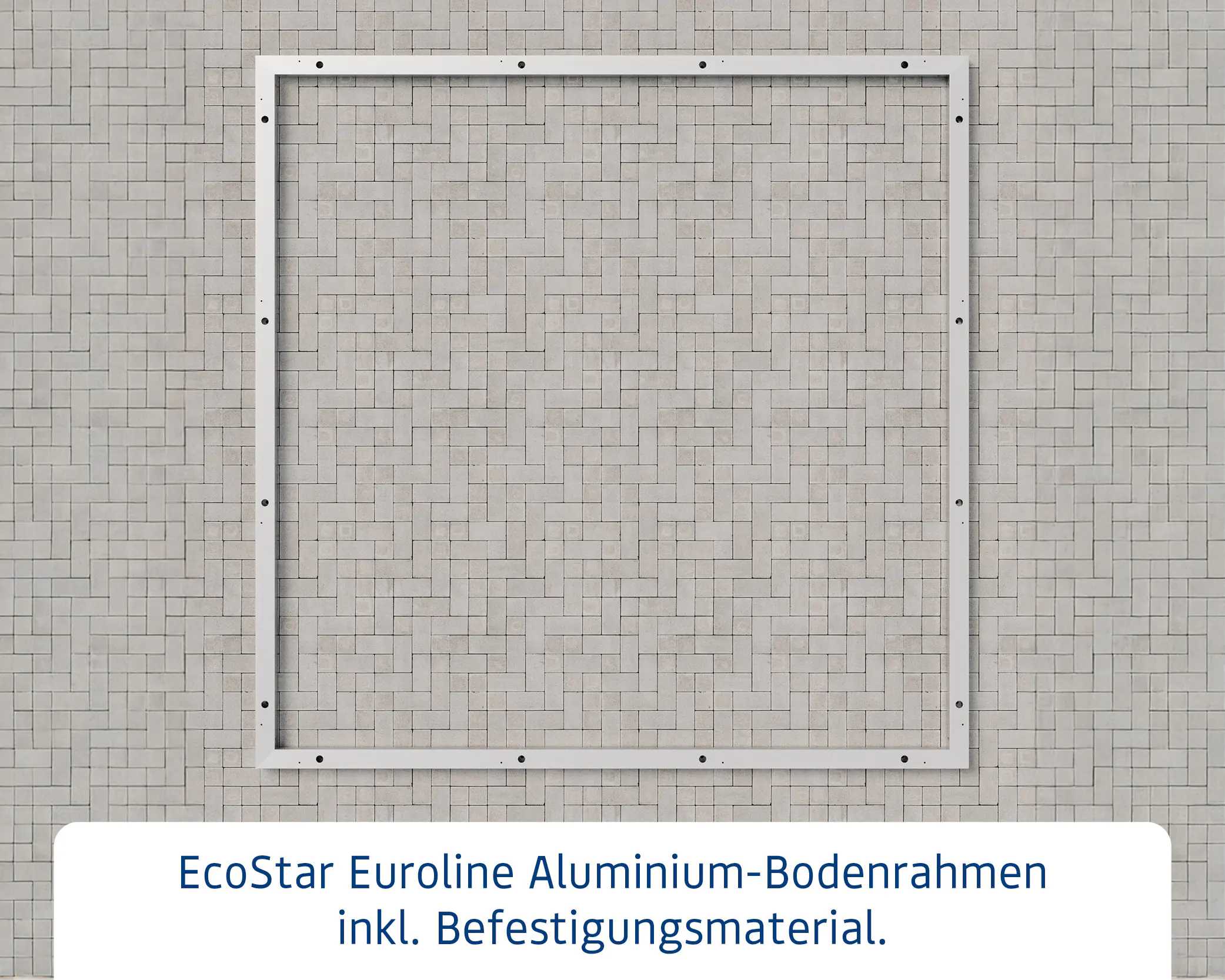 EcoStar Bodenrahmen für Gerätehaus SD4/FD4/PD4 