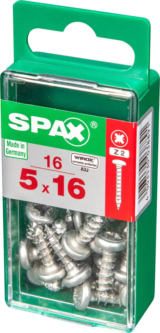 Spax Universalschrauben 5.0 x 16 mm TX 20 - 16 Stk.