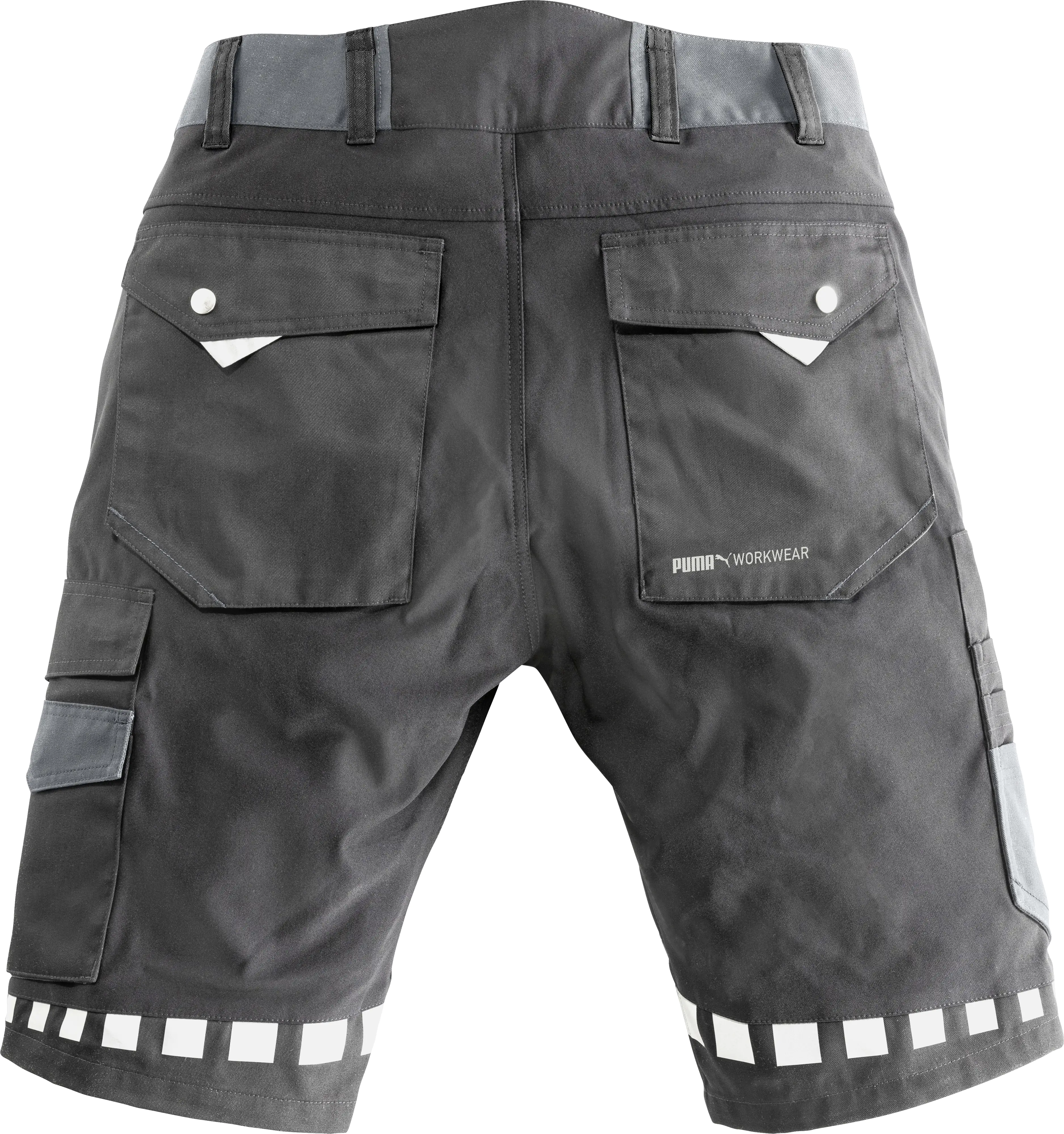 Puma kurze Arbeitshose CHAMP stahlgrau/carbon