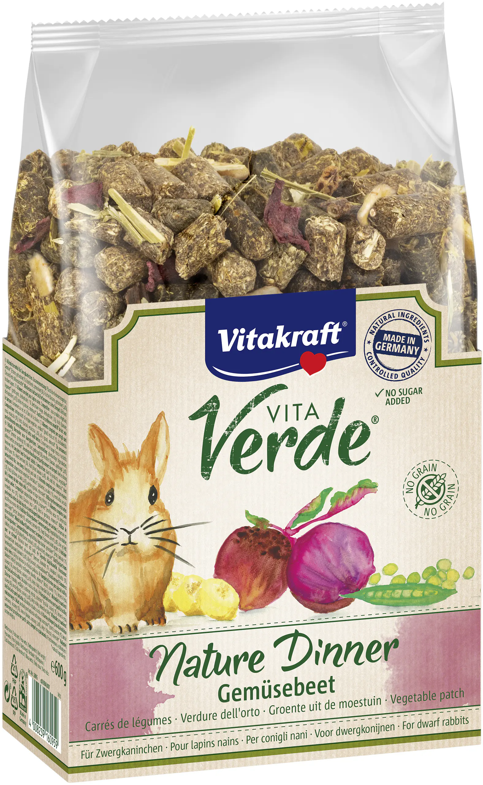 Vitakraft V.Verde NatureDinner Gemüse 600 g