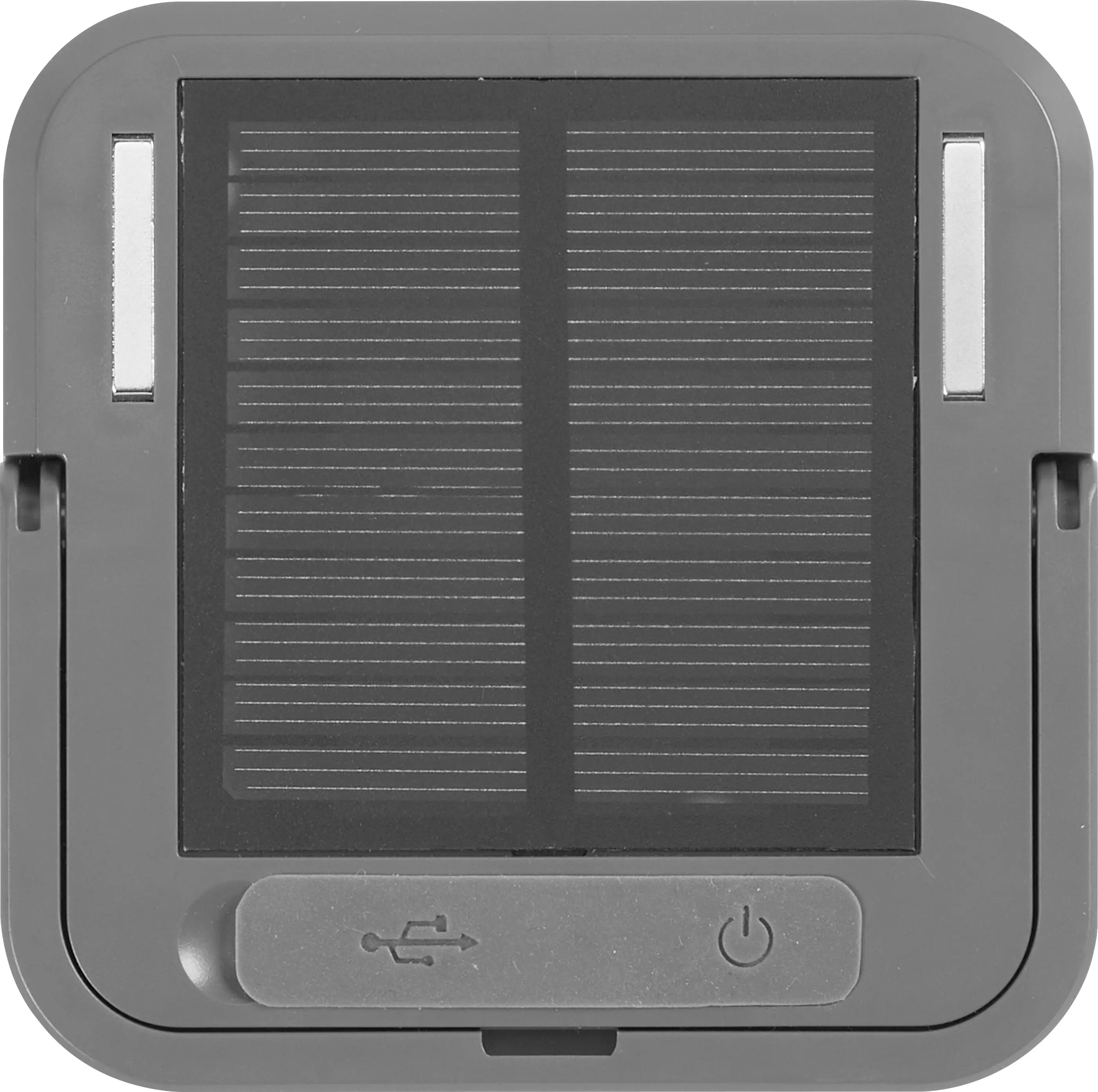 Osram LED Außenleuchte Nightlux Solar 9 cm neutralweiß grau