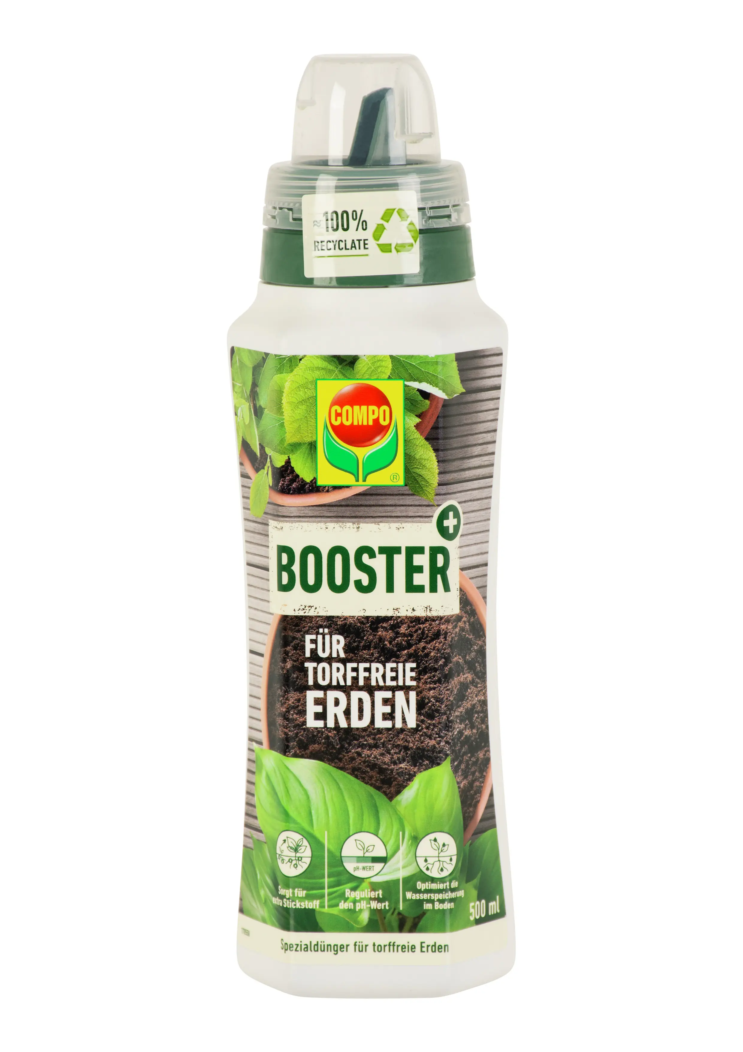 Compo Flüssigdünger Booster für torffreie Erden 500 ml
