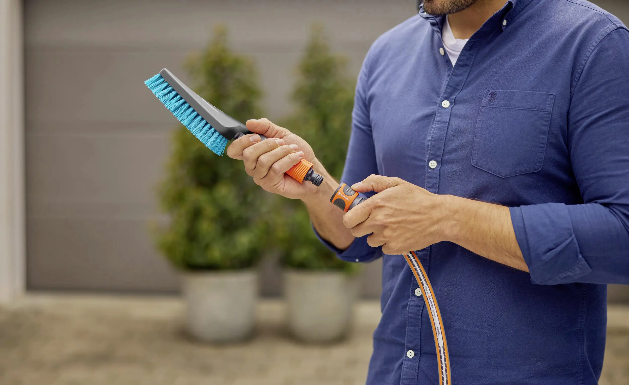 Gardena Cleansystem Handbürste S hard 29,9 cm