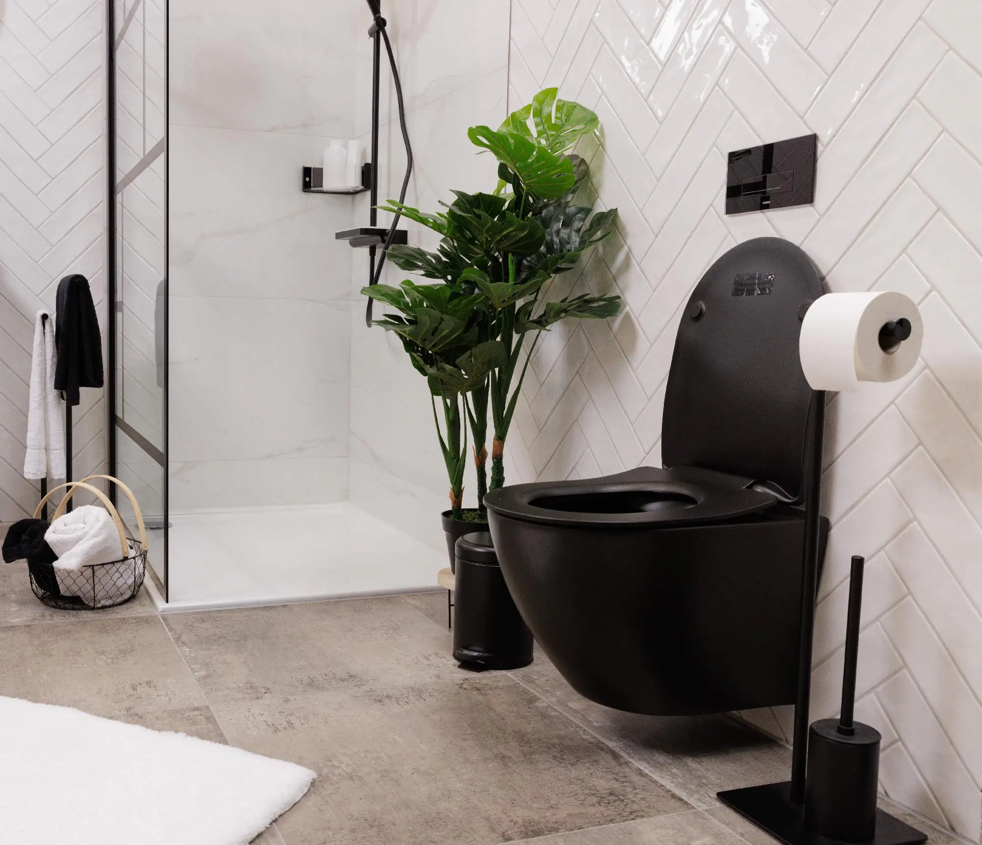 Wisa Betätigungsplatte XT Kantos DF Glas schwarz