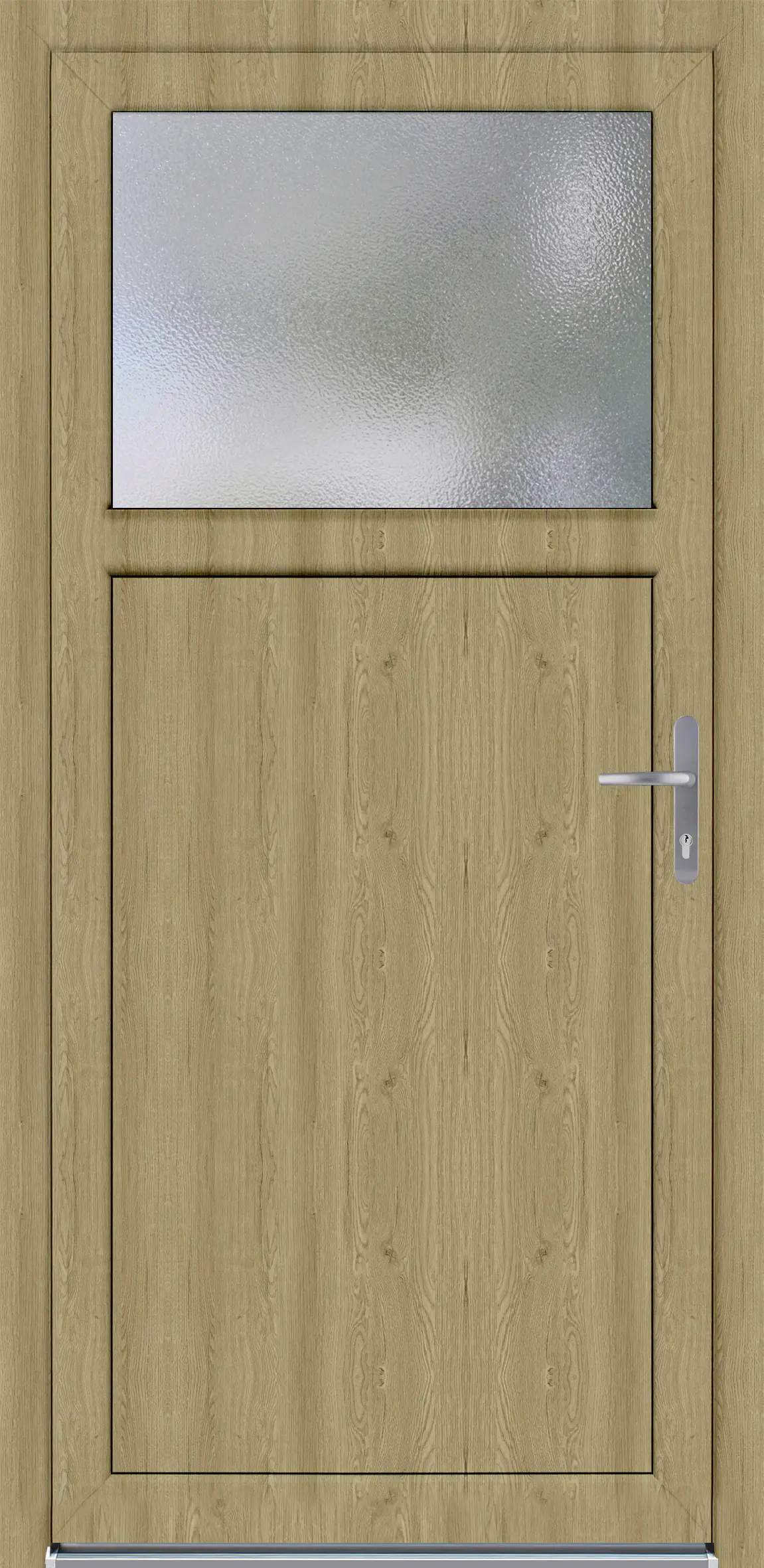 Panto Nebeneingangstür Kunststoff 504 98 x 198 cm DIN rechts Kieferdekor