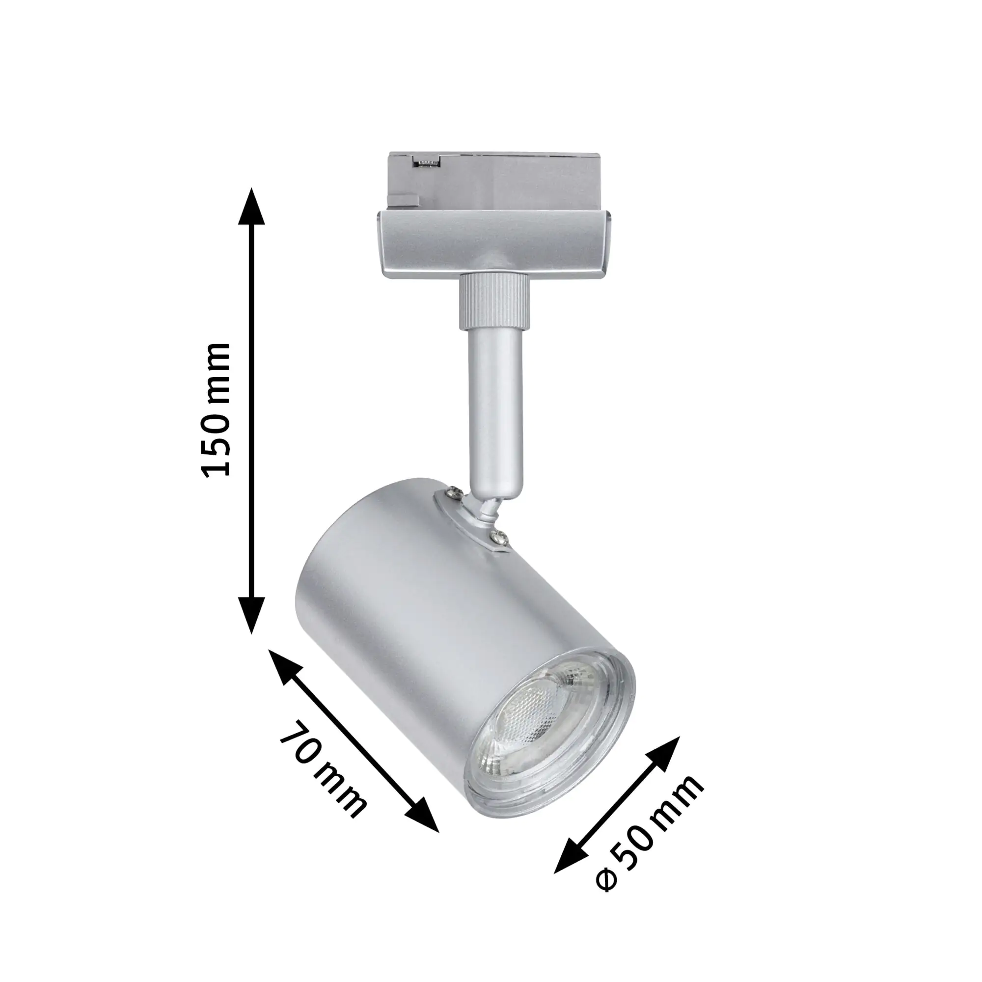 Paulmann URail LED Einzelspot Limba chrom matt warmweiß Paulmann URail LED Einzelspot Limba chrom matt warmweiß