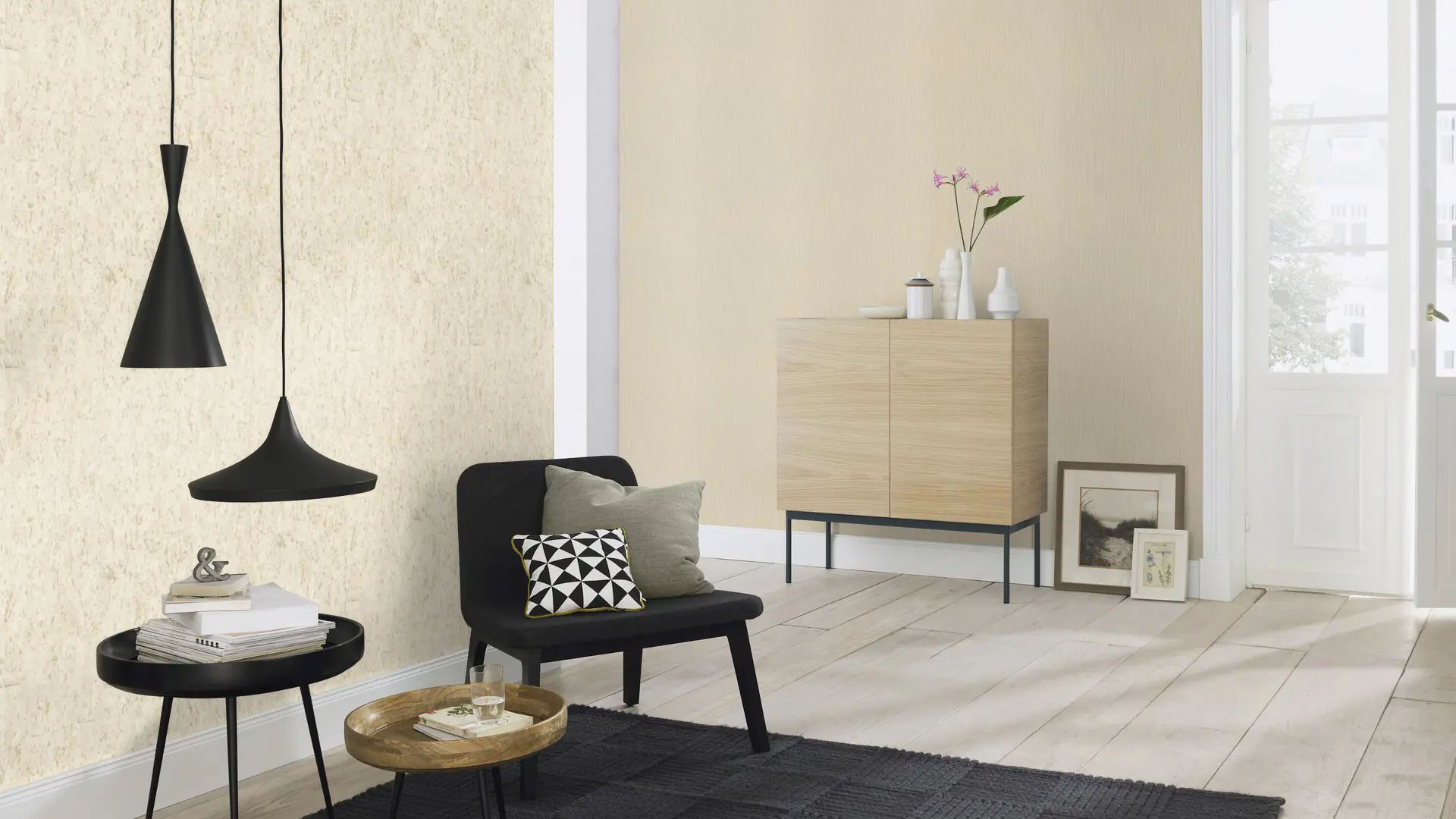 Rasch Vliestapete 538328 Beige-Hellbeige Muster & Motive 10,05 m x 0,53 m