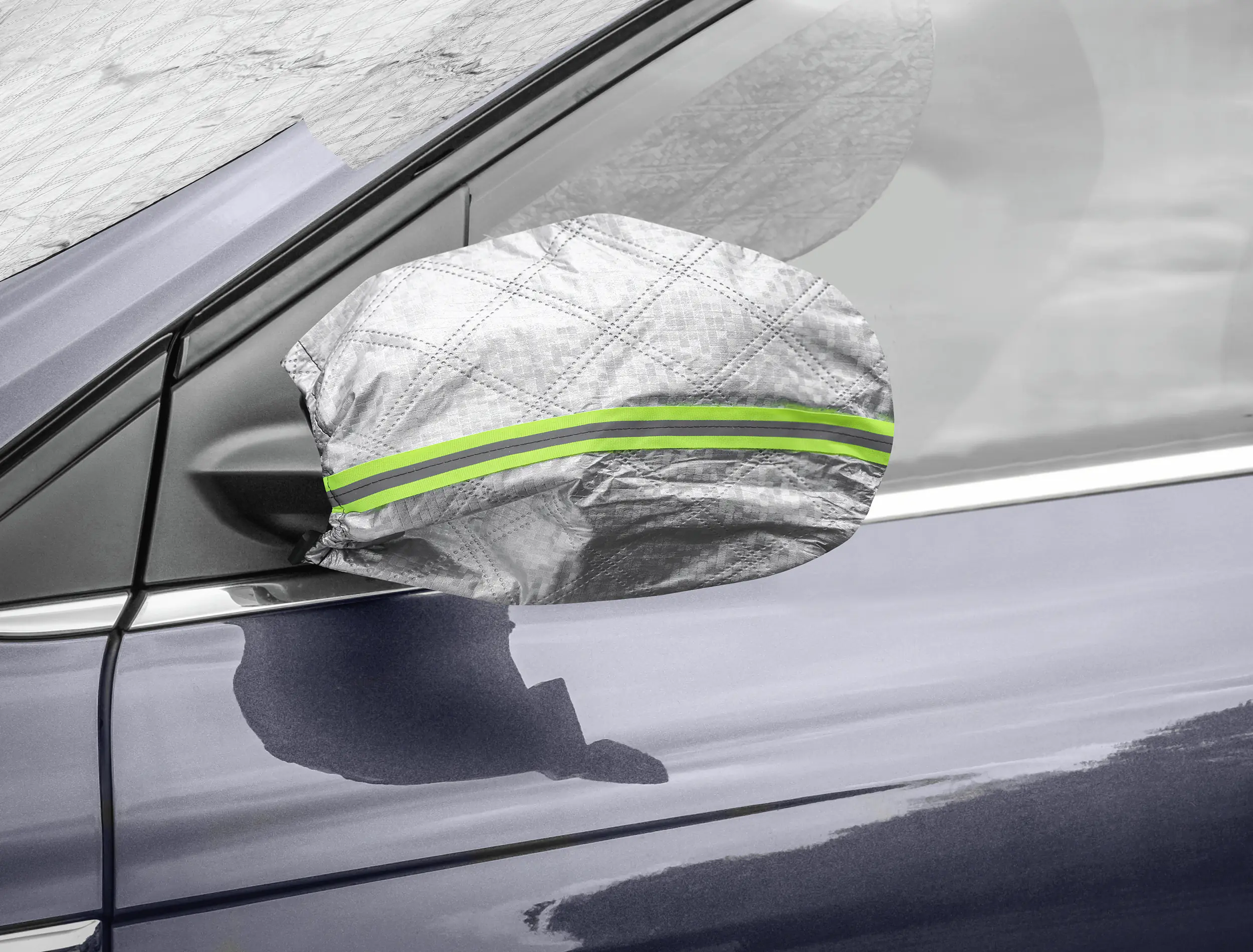 APA Frontscheibenabdeckung mit Spiegelhüllen Thermo 176 x 99 cm silber APA Frontscheibenabdeckung mit Spiegelhüllen Thermo 176 x 99 cm silber