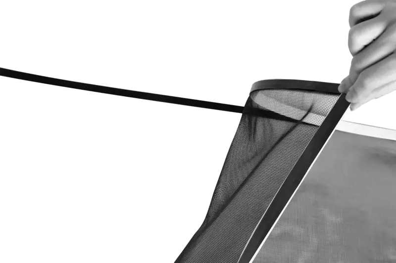 9003117315228_3 TrendLine Fliegenschutz-Magnetfenster 100 x 120 cm weiß/weiß kürzbar