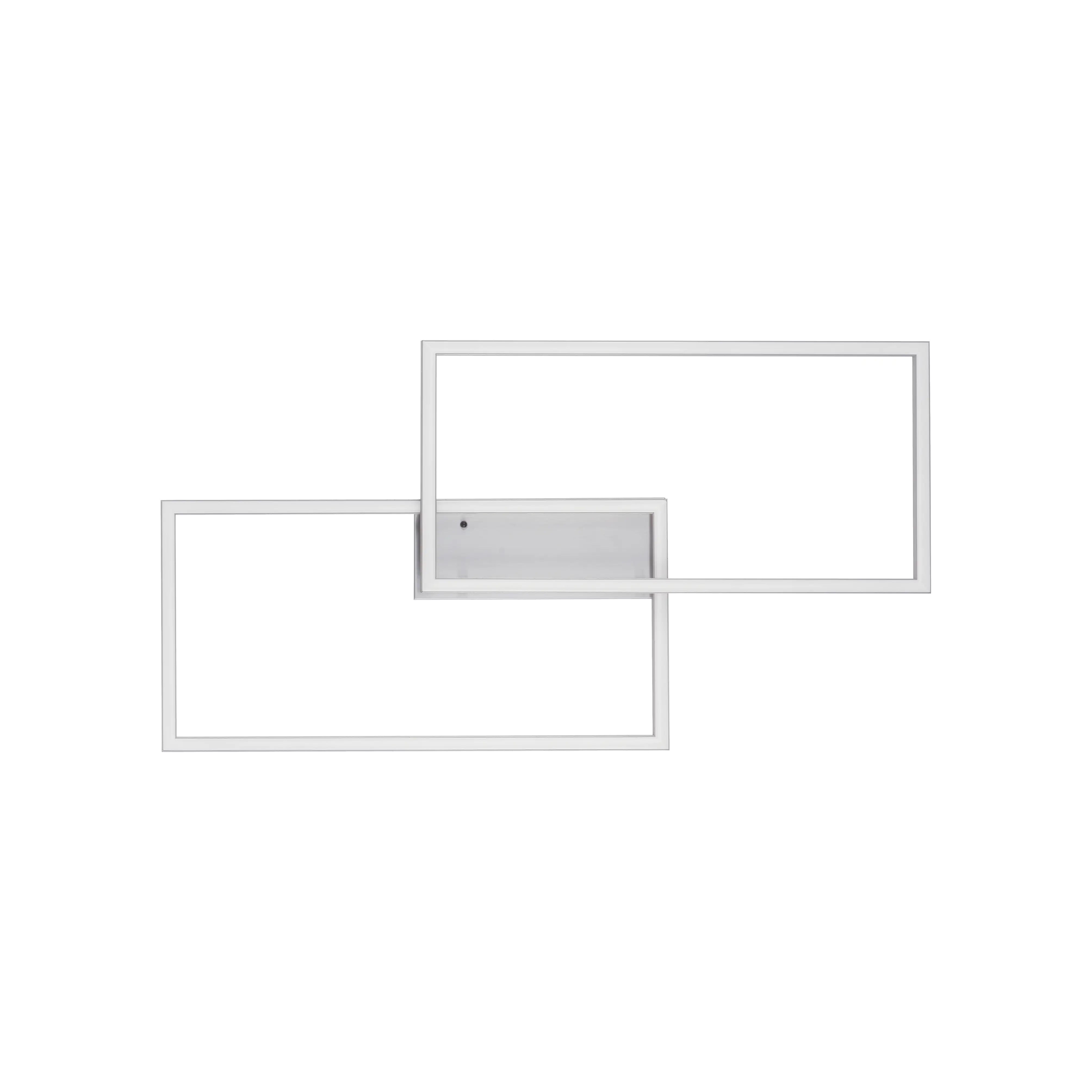 JustLight LED Deckenleuchte Iven 60,5 x 32,5 cm dimmbar