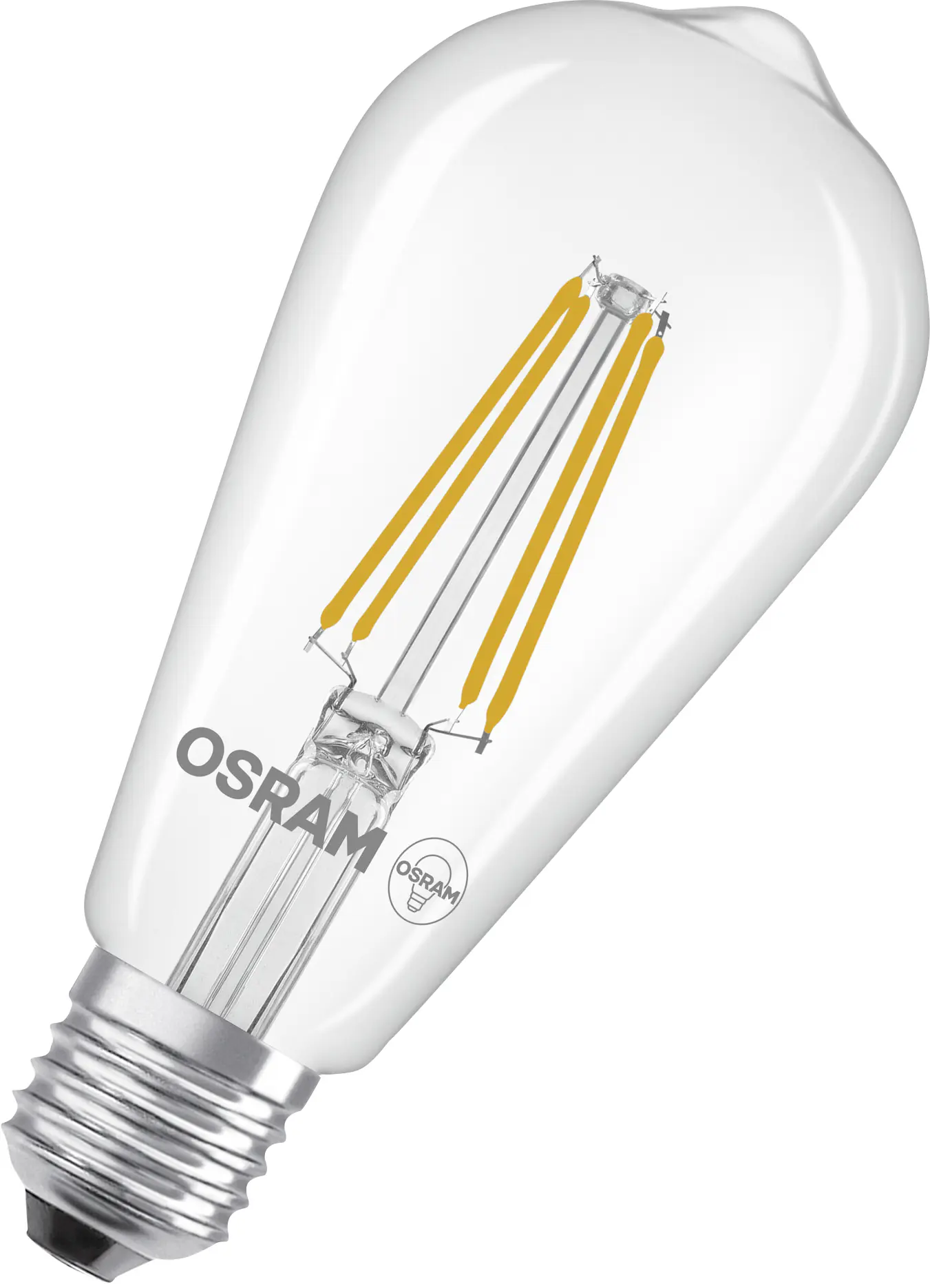 Osram LED Leuchtmittel E27 Star Classic Edison 5,9W klar warmweiß