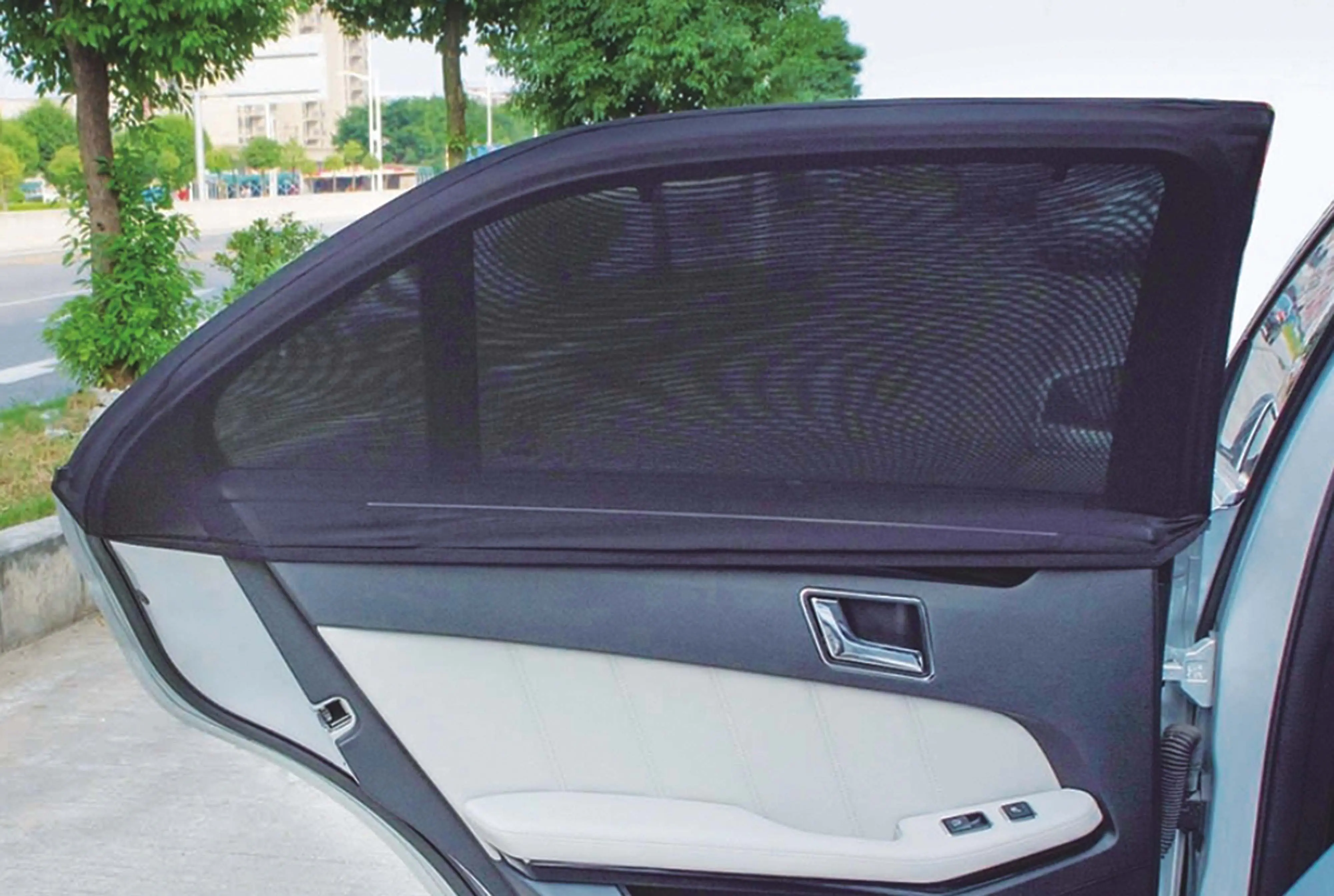 TrendLine Universal Sonnenschutz-Türsocke 2 Stück