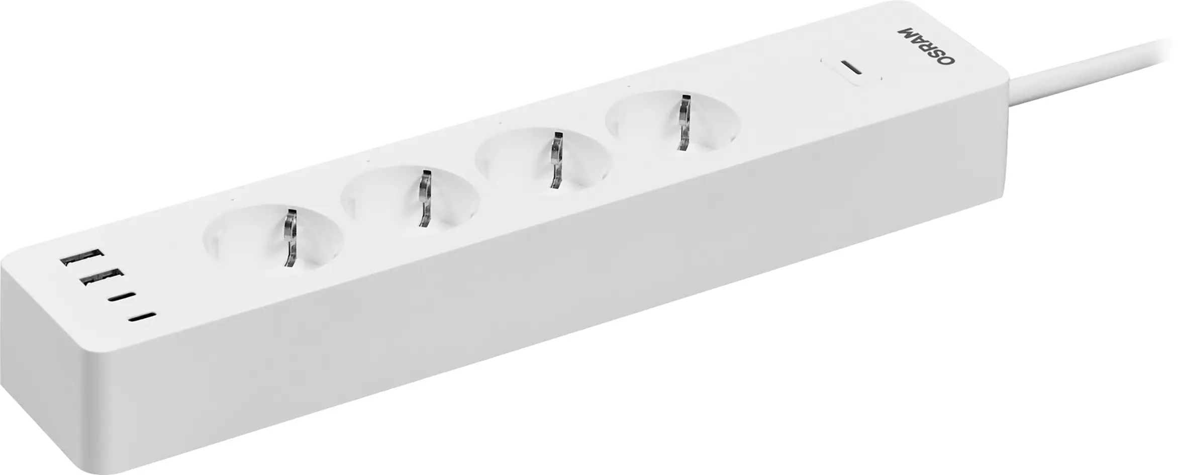 Osram Steckdosenleiste 4-fach SMART+ WiFi Multipower Socket EU Weiß Osram Steckdosenleiste 4-fach SMART+ WiFi Multipower Socket EU Weiß