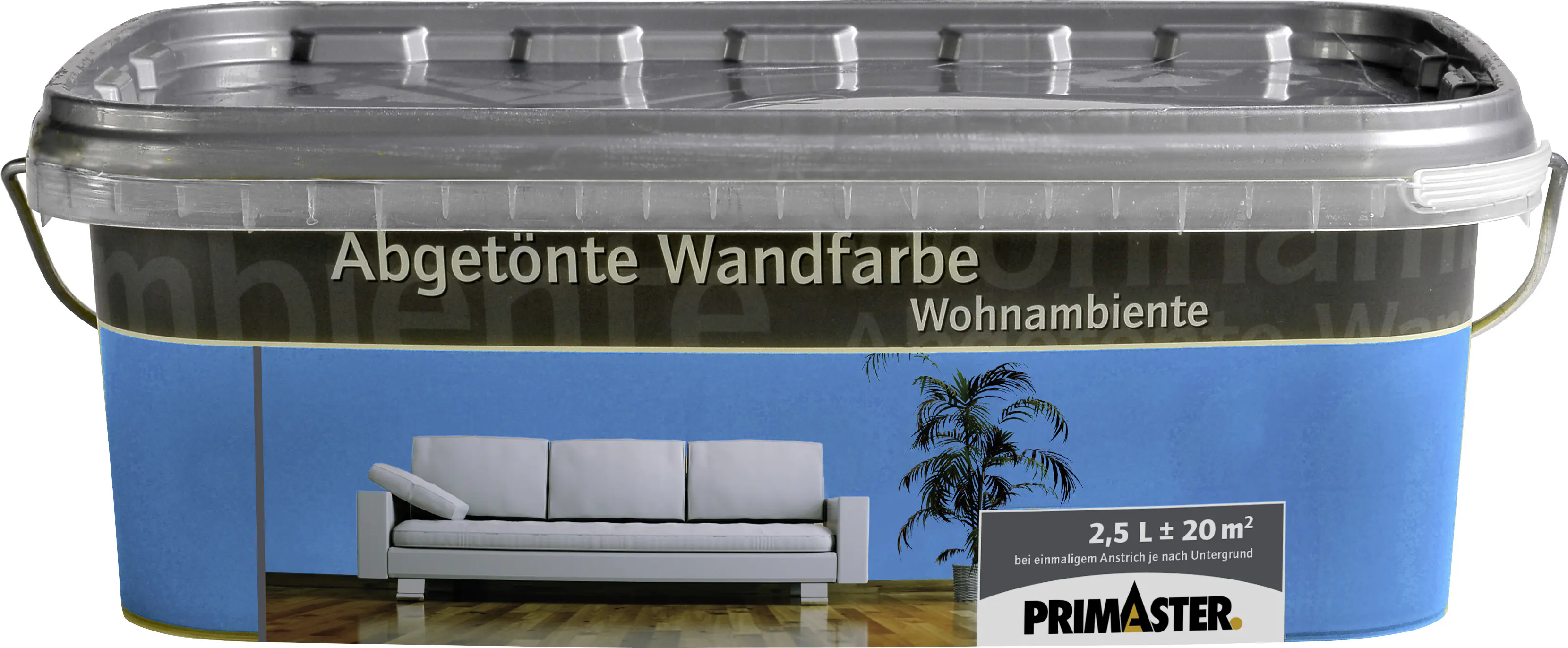 Primaster Wandfarbe Wohnambiente 2,5 L nachtblau