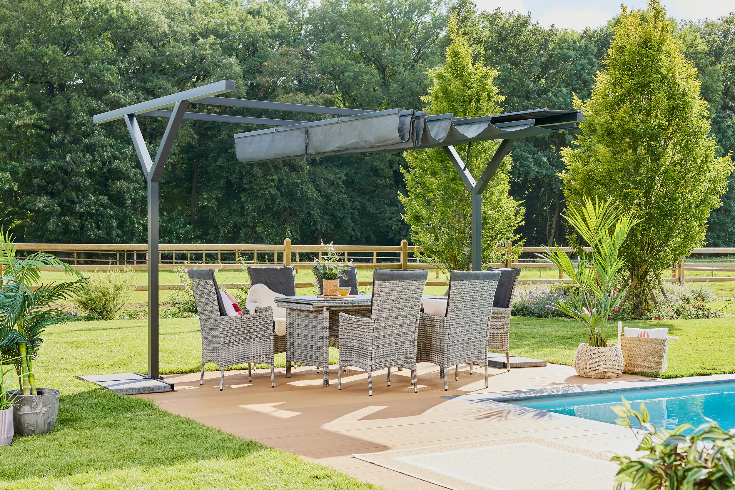 Primaster Raffpavillon Easy 3 x 3,6 m