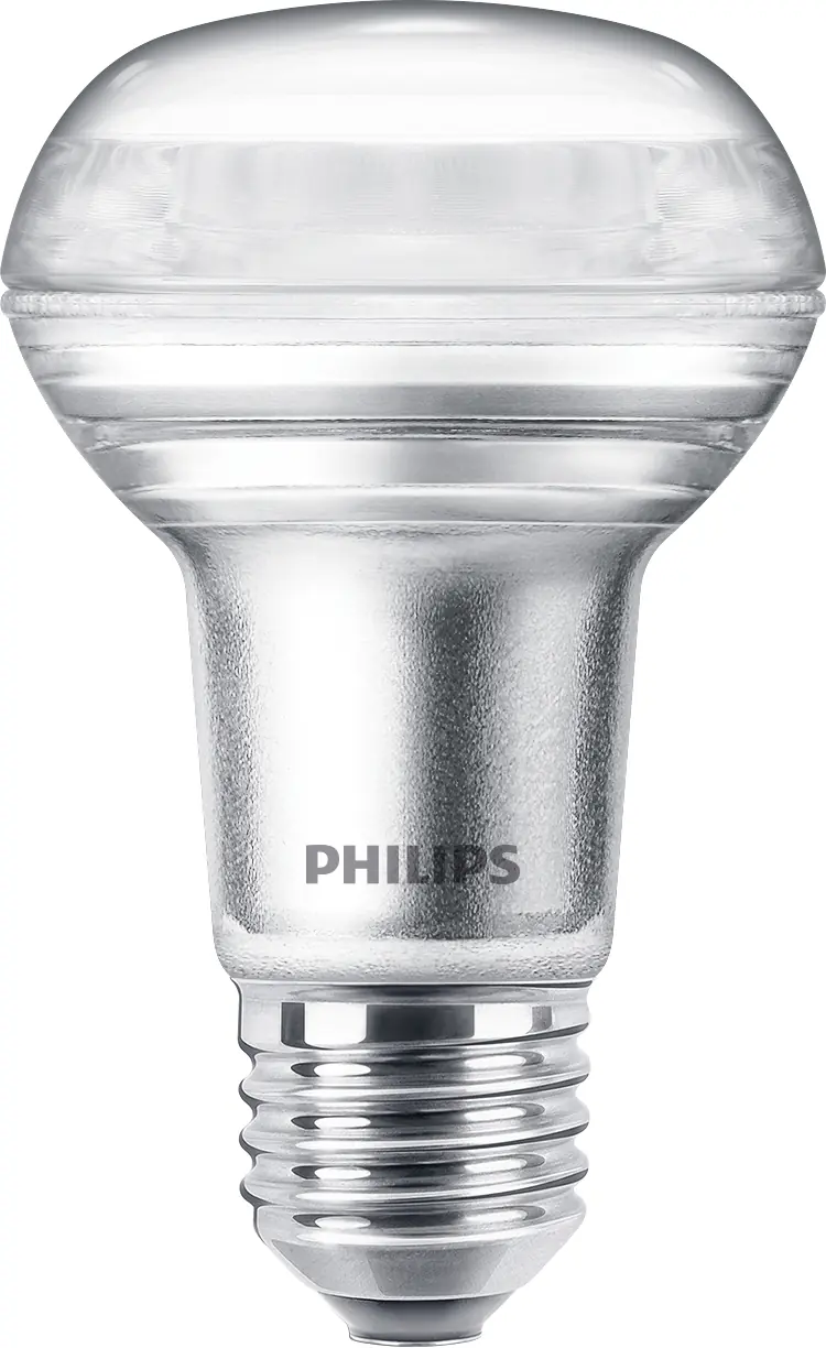 Philips LED-Leuchtmittel Spot R63 E27 3W warmweiß