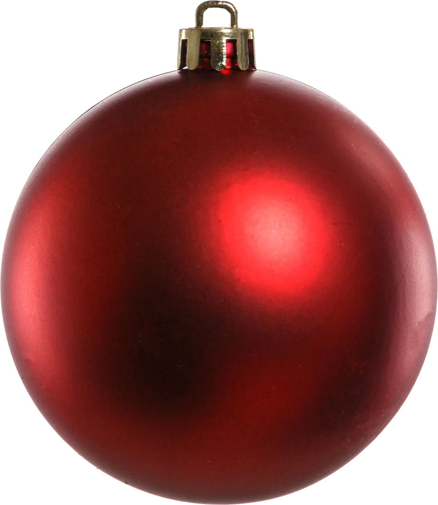 2076601527916_03 Trendline Weihnachtskugeln bruchfest, langlebig Ø 8 cm rot 6 Stück