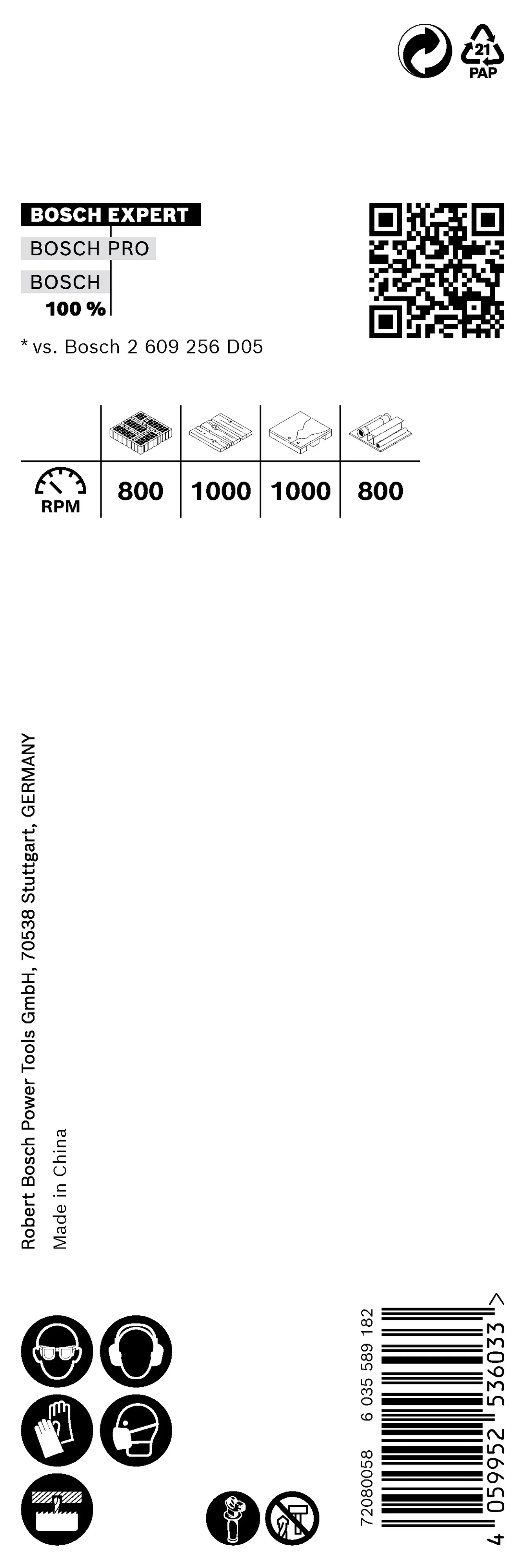 Bosch Expert Construction Material Lochsäge 35 x 60 mm