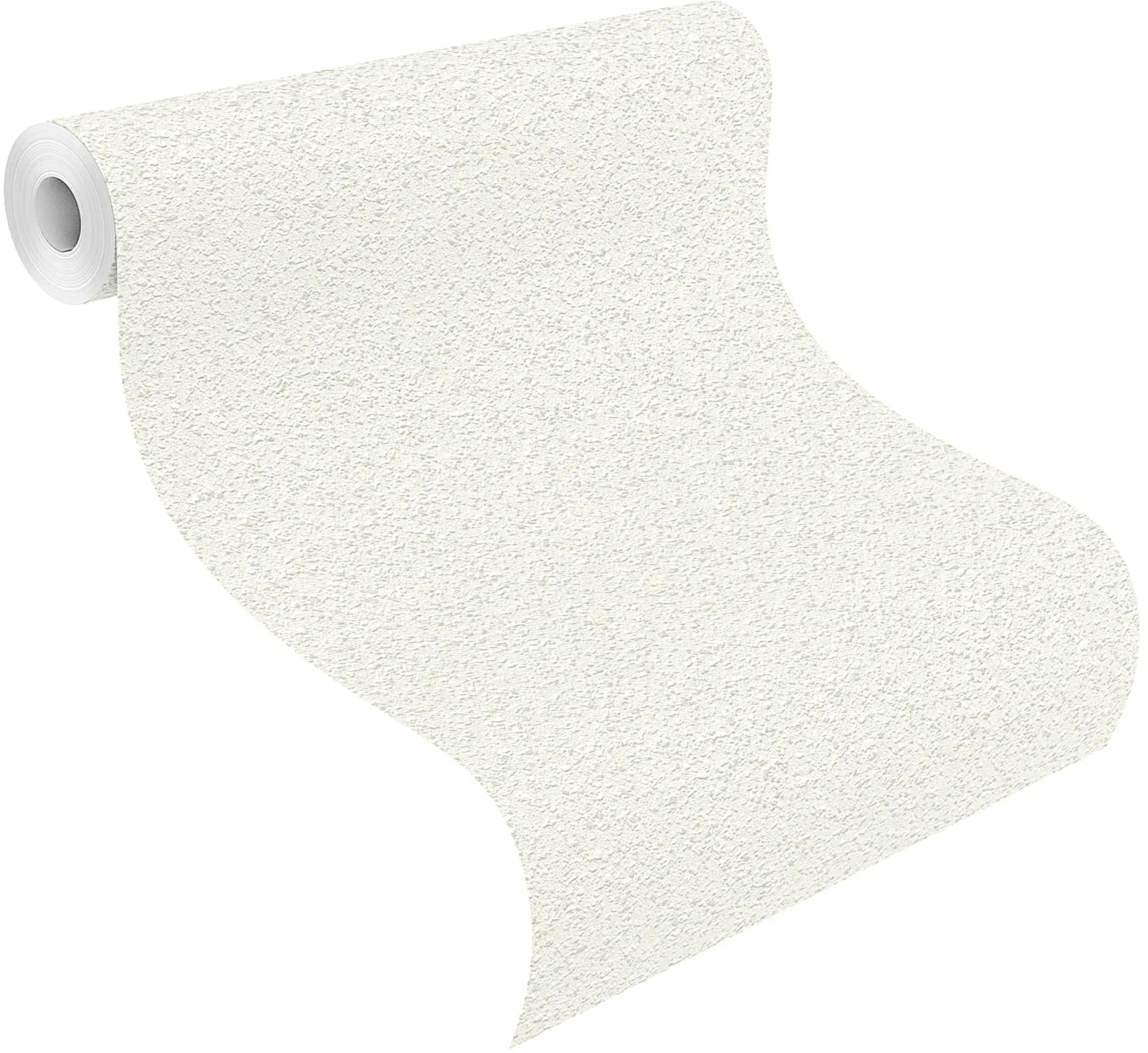 Rasch Vliestapete 486599 Selection, Putzoptik weiß, 10,05 x 0,53 m