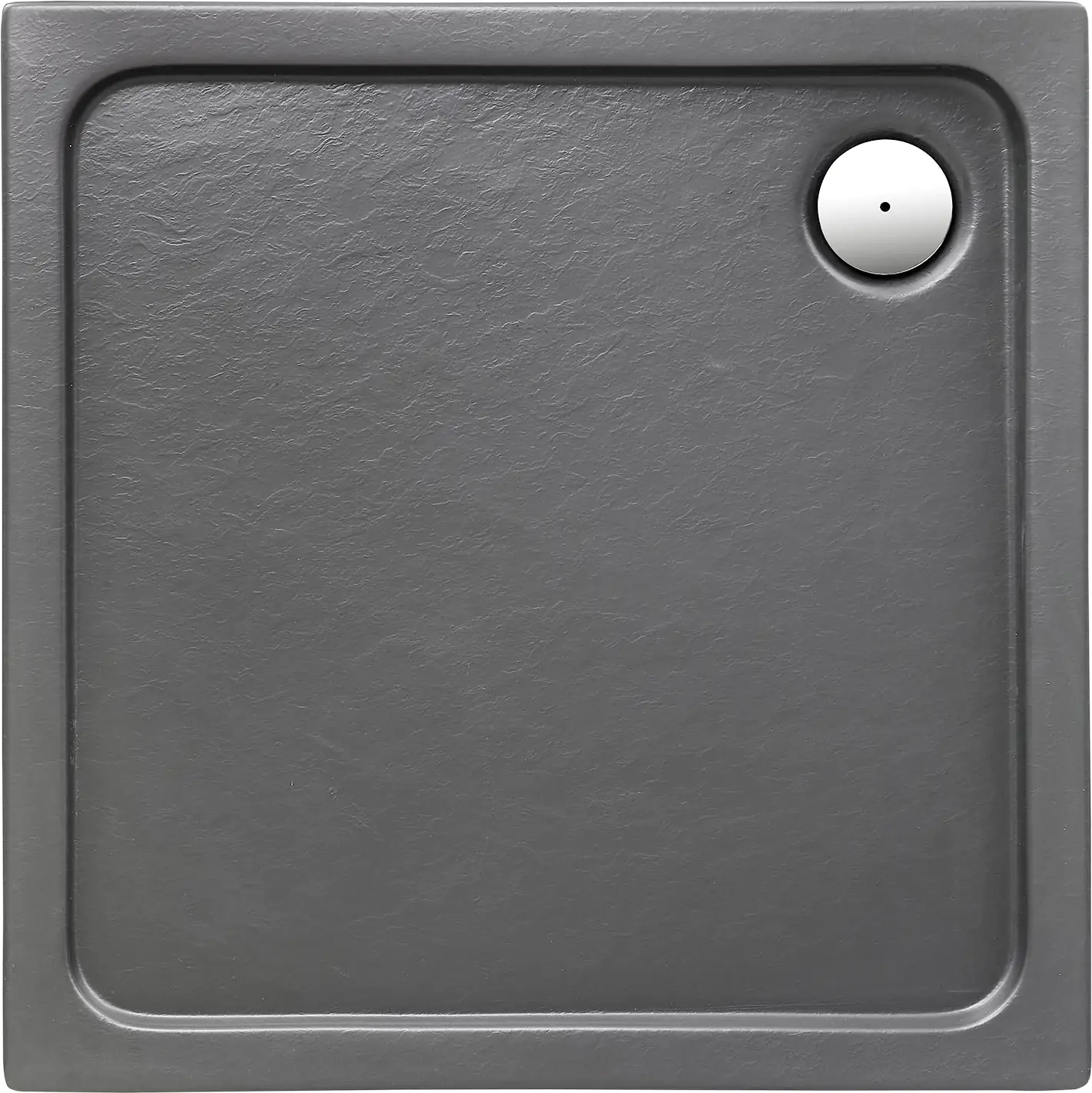 Ottofond Duschwanne Rubi 140 x 90 x 3 cm, anthrazit