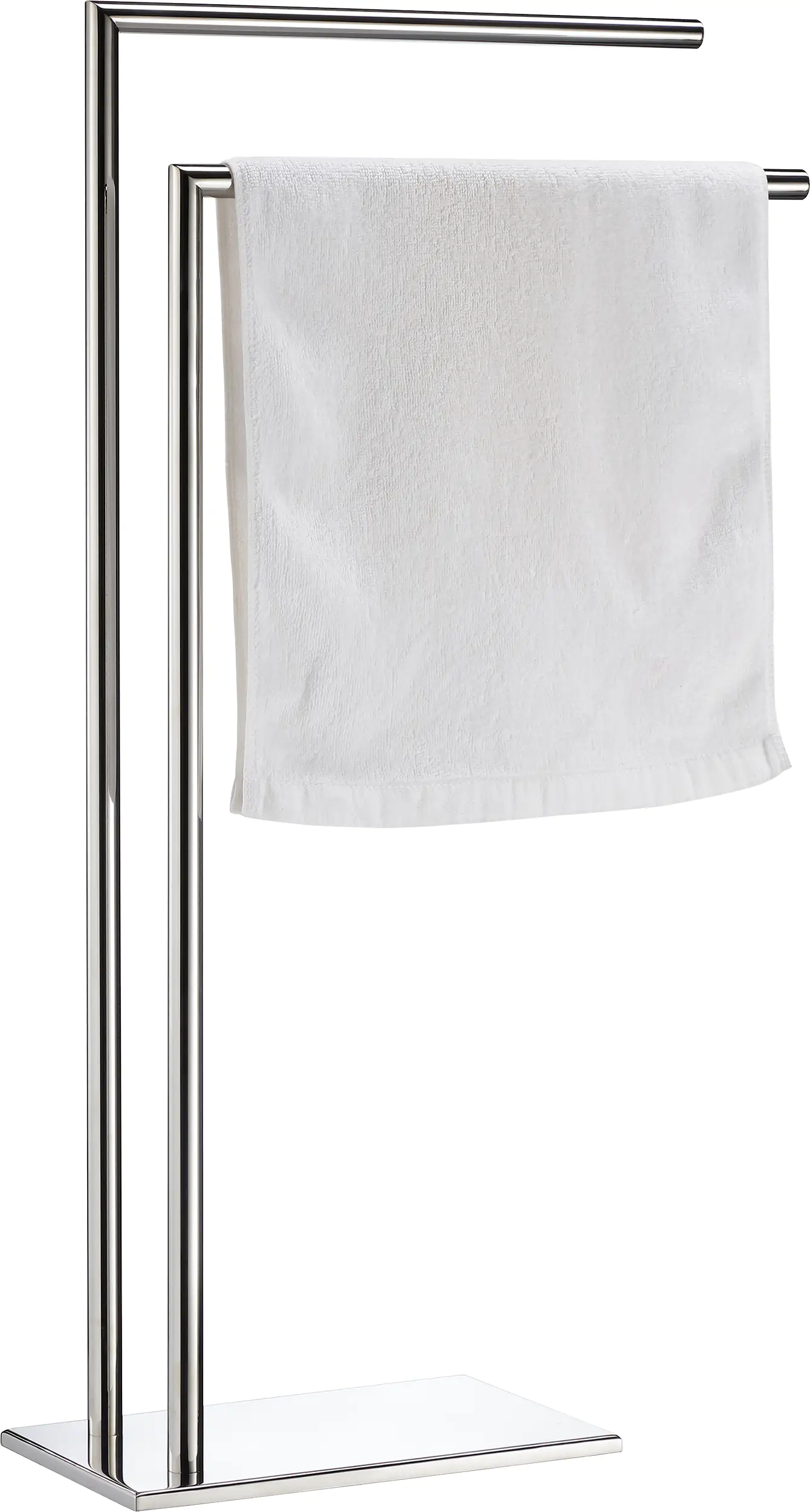 Primaster Handtuchständer Edelstahl verchromt Florenz 2-armig Primaster Handtuchständer Edelstahl verchromt Florenz 2-armig