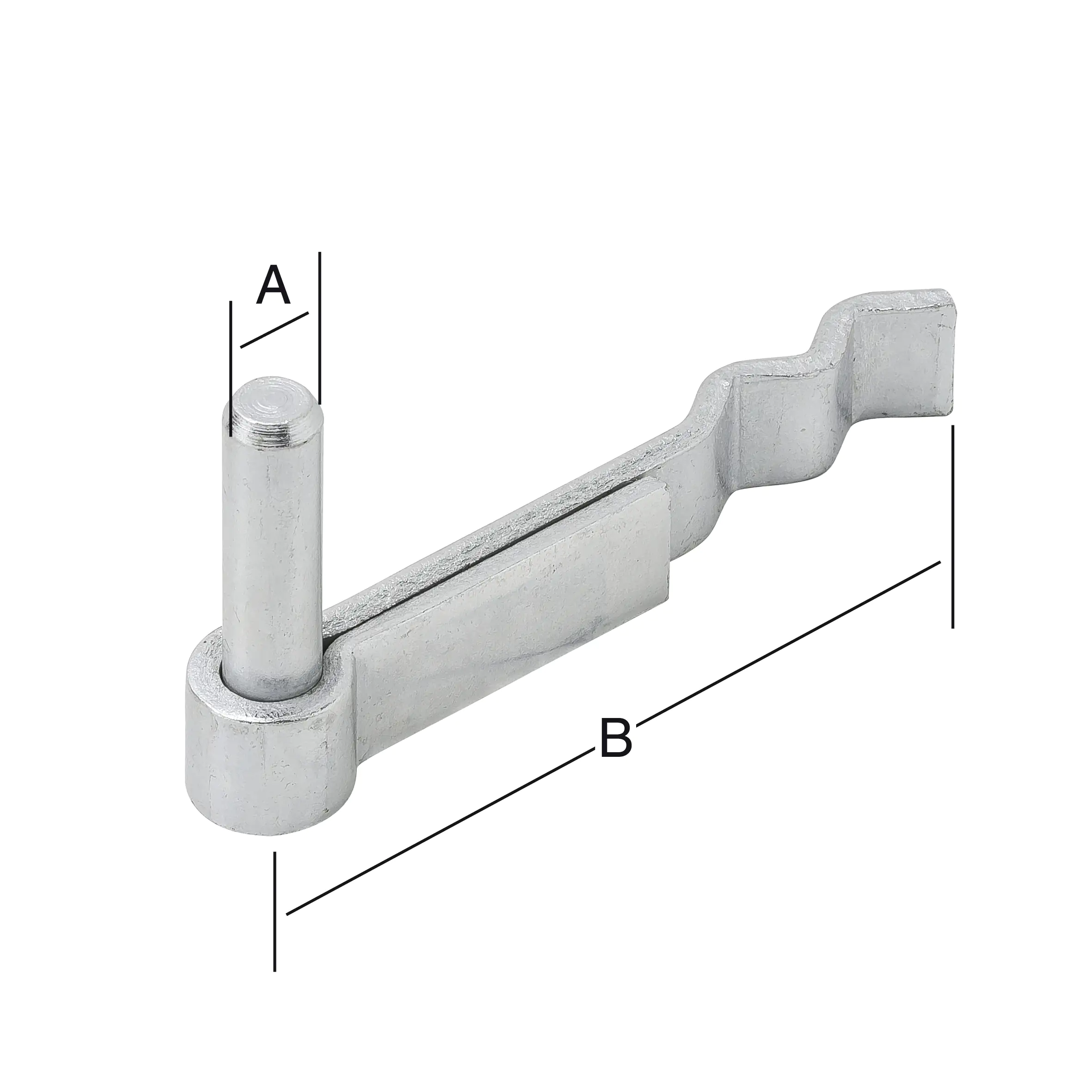 Vormann Kloben verzinkt 16 x 155 mm