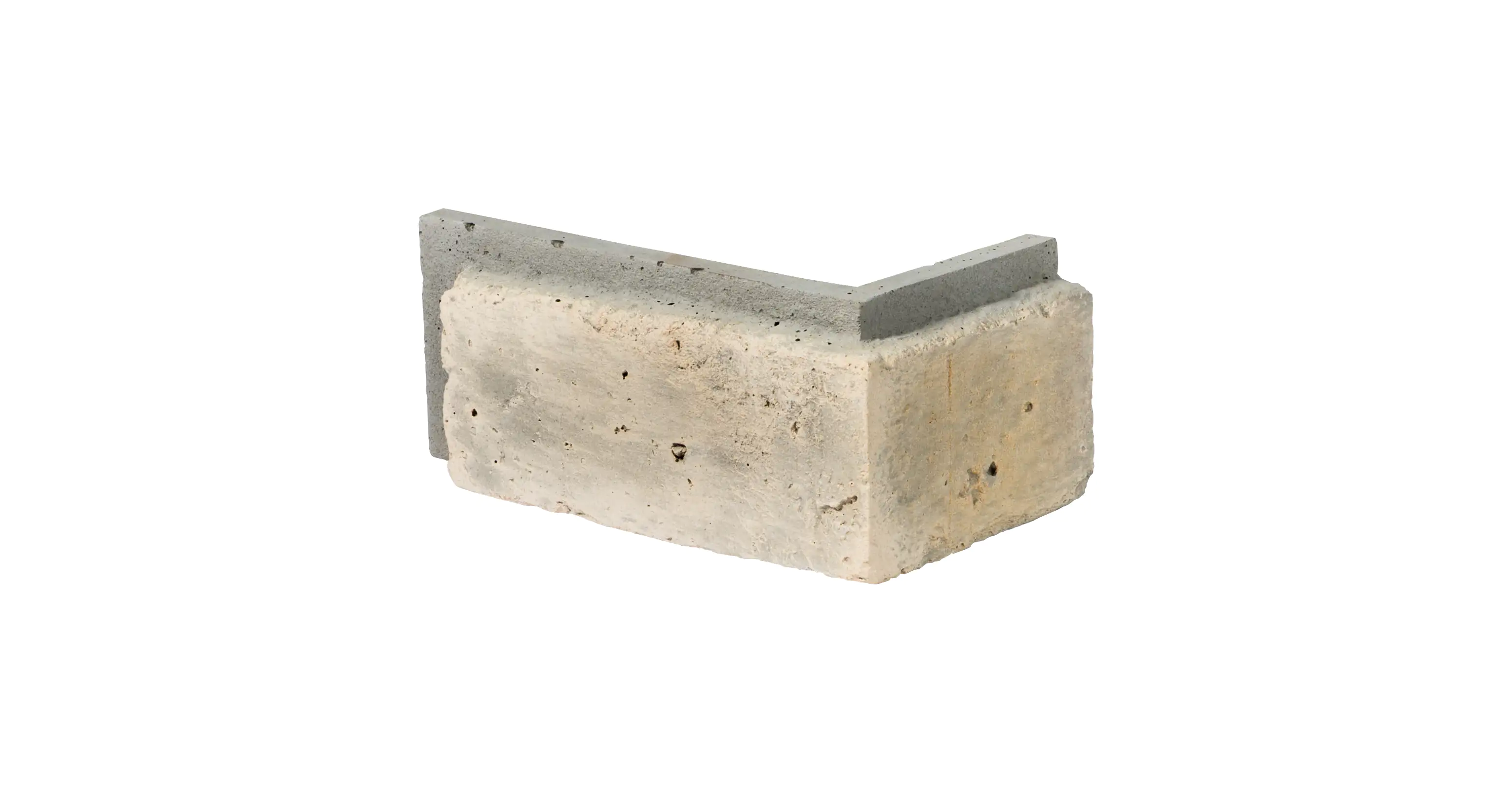 Verblender Ecke Stegu Monsanto 2 beige/grau mit Fuge