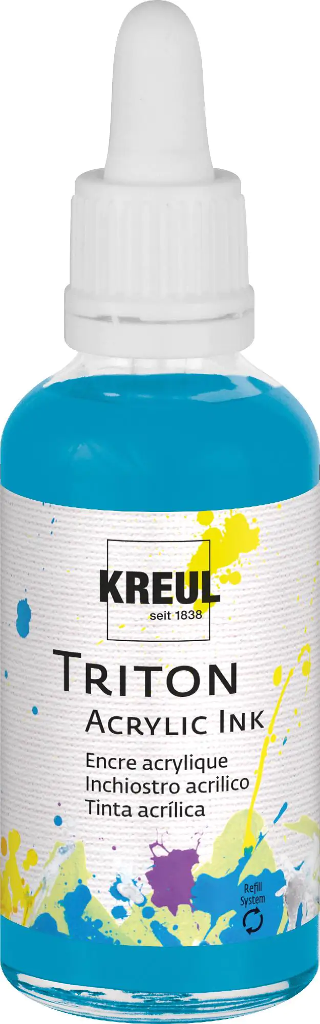 Kreul Triton Acrylic Ink türkisblau 50 ml