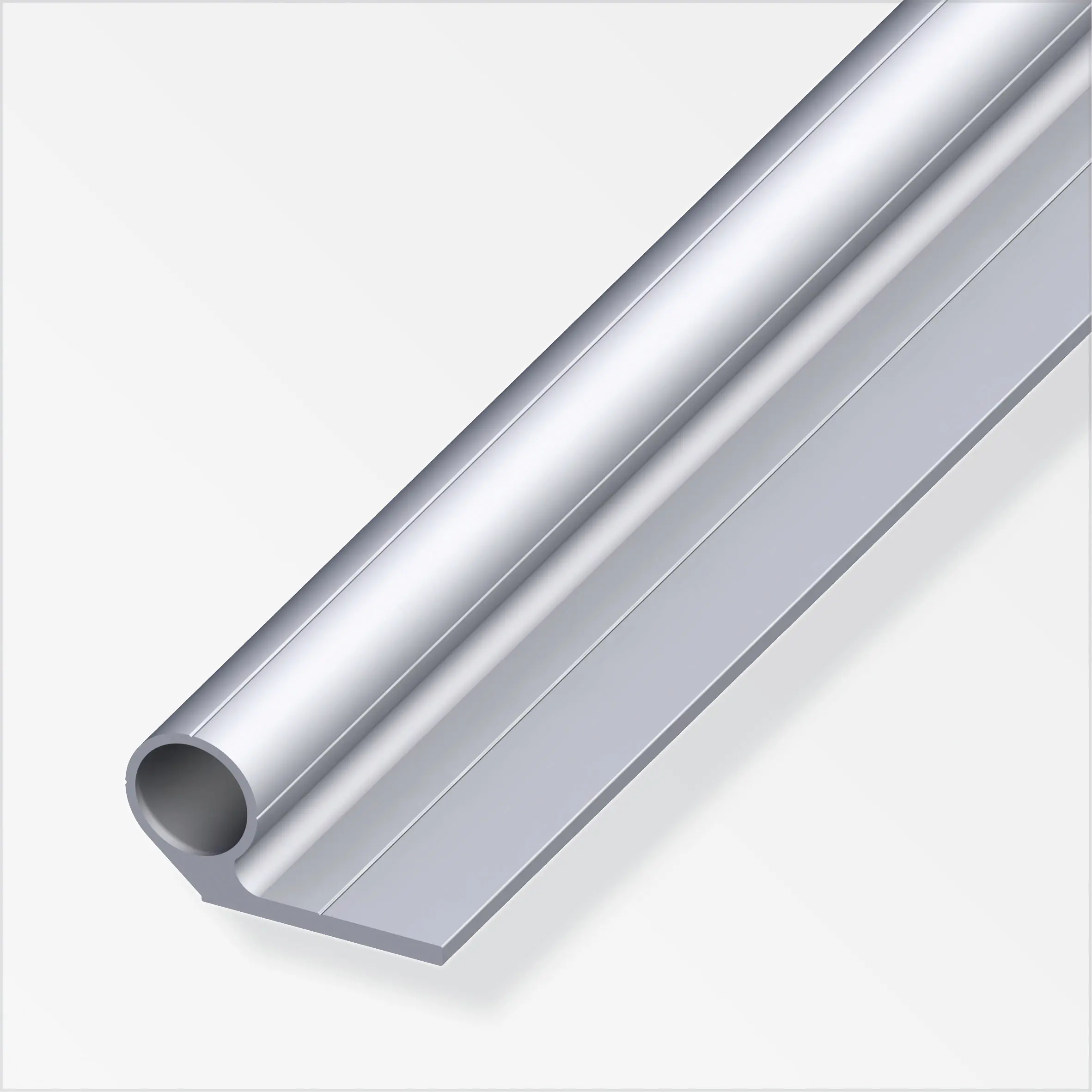 alfer Rohr 1 Schenkel kurz Aluminium