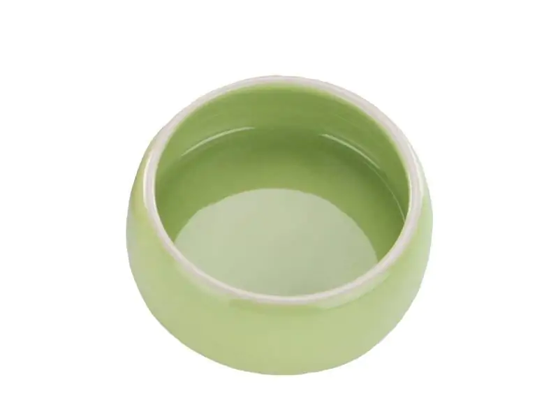 Nobby Keramik Futtertrog 250 ml grün für Hunde