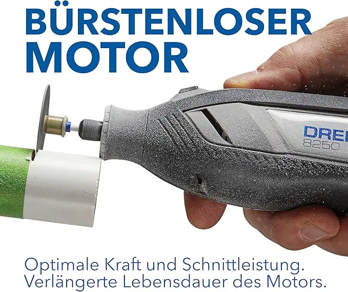 Dremel Akku-Multitool 8250-5 12V 2 Ah mit 5-teiligem Zubehör Dremel Akku-Multitool 8250-5 12V 2 Ah mit 5-teiligem Zubehör