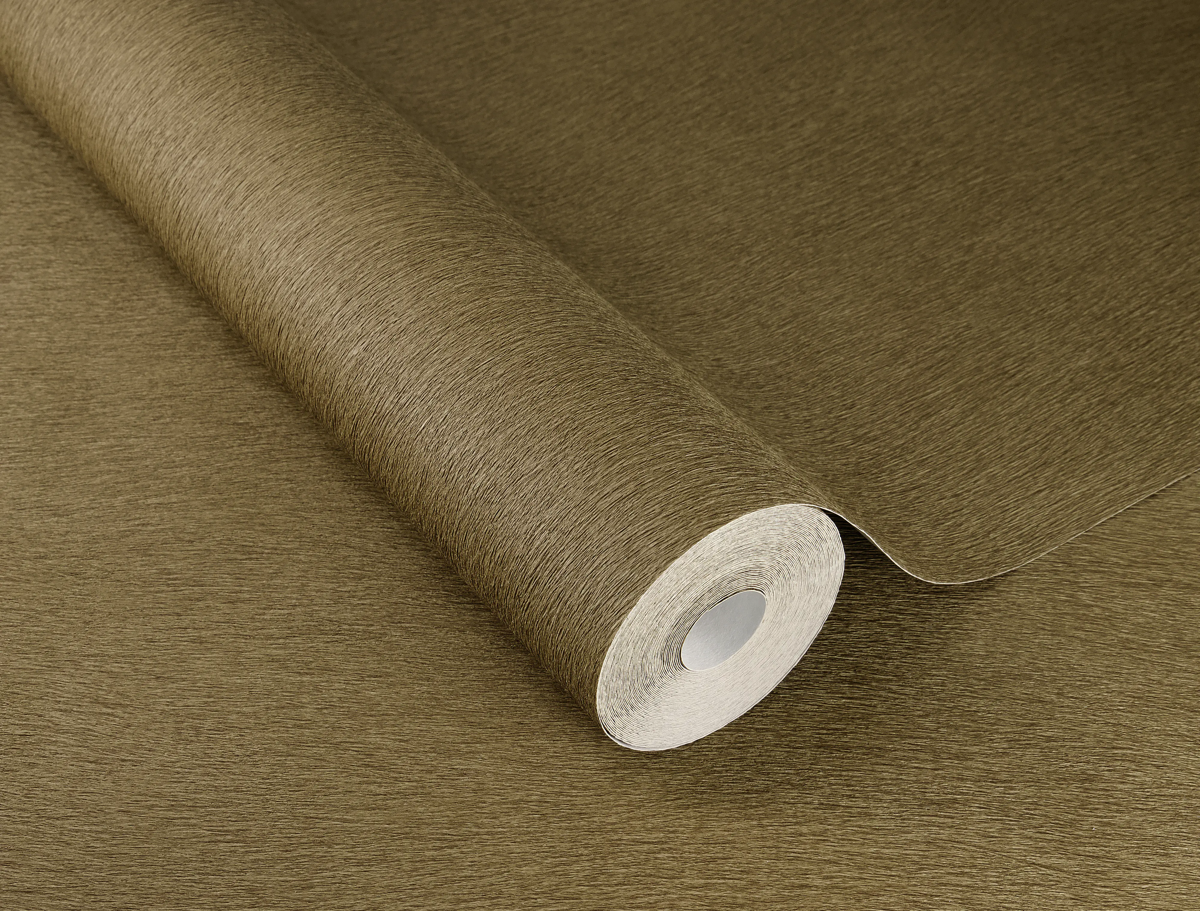 Rasch Vliestapete 751079 Braun-Goldbraun Uni 10,05 m x 0,53 m