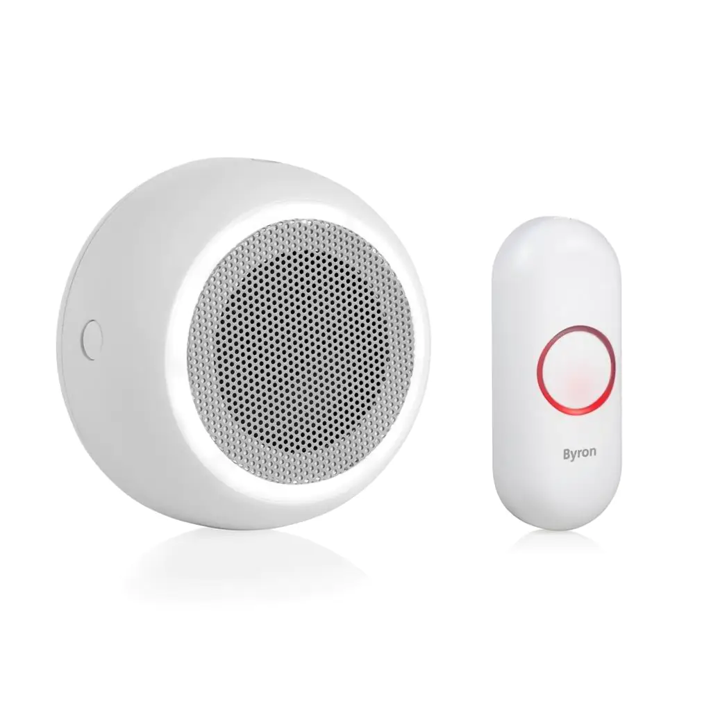 Byron Funk Türklingel Set weiß, DBY-23531